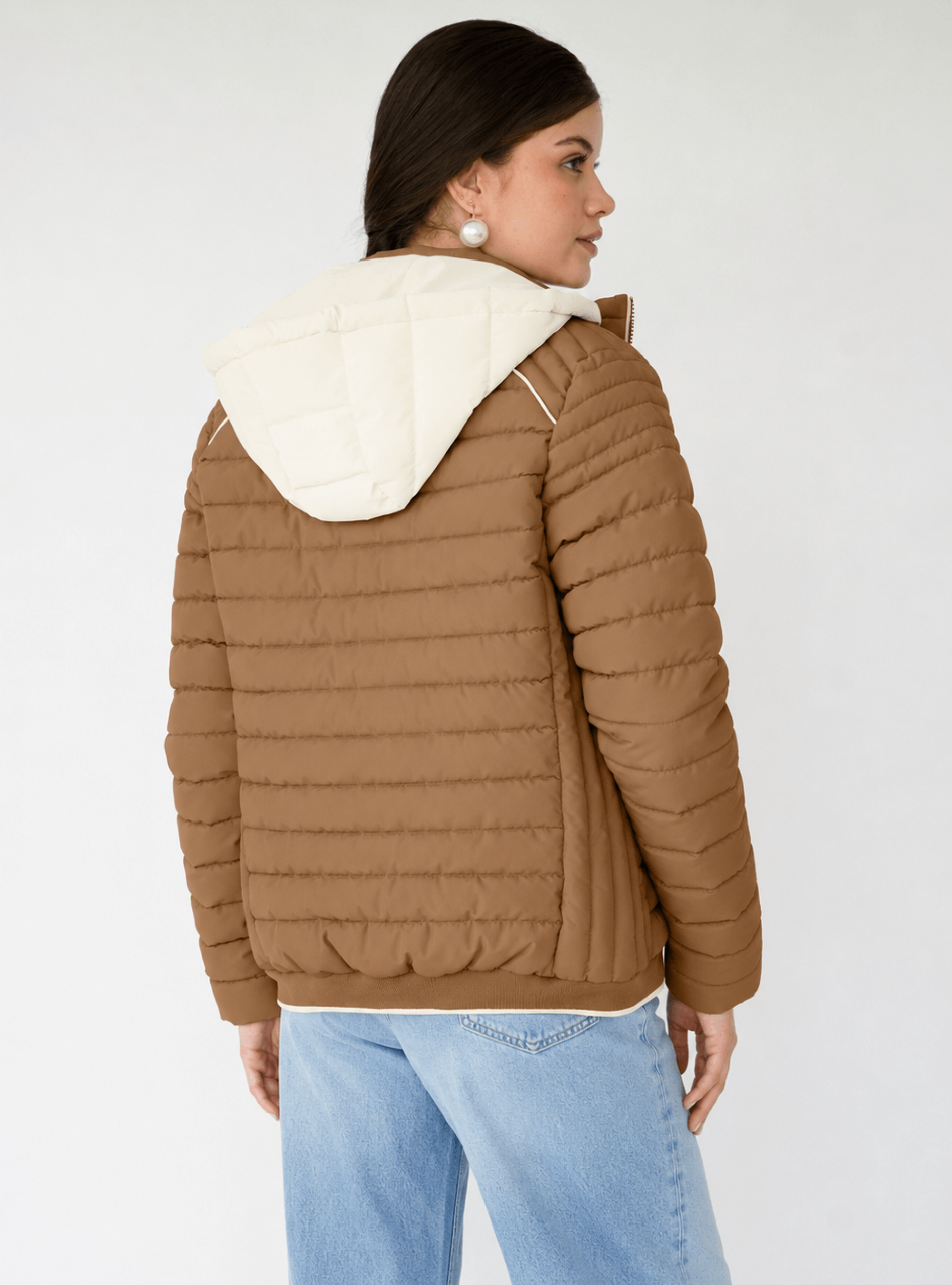 CHAMARRA ALINA CAMEL