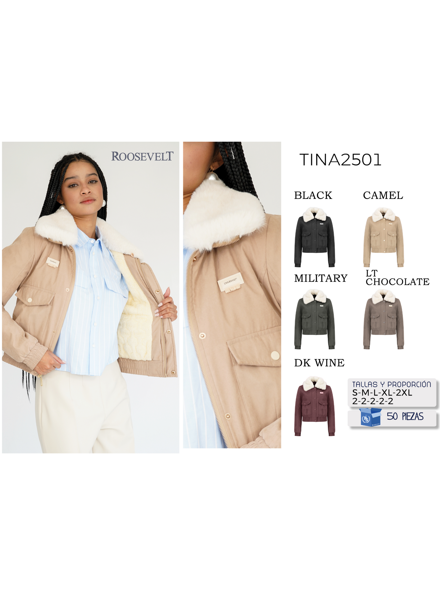 Chamarra TINA-2501