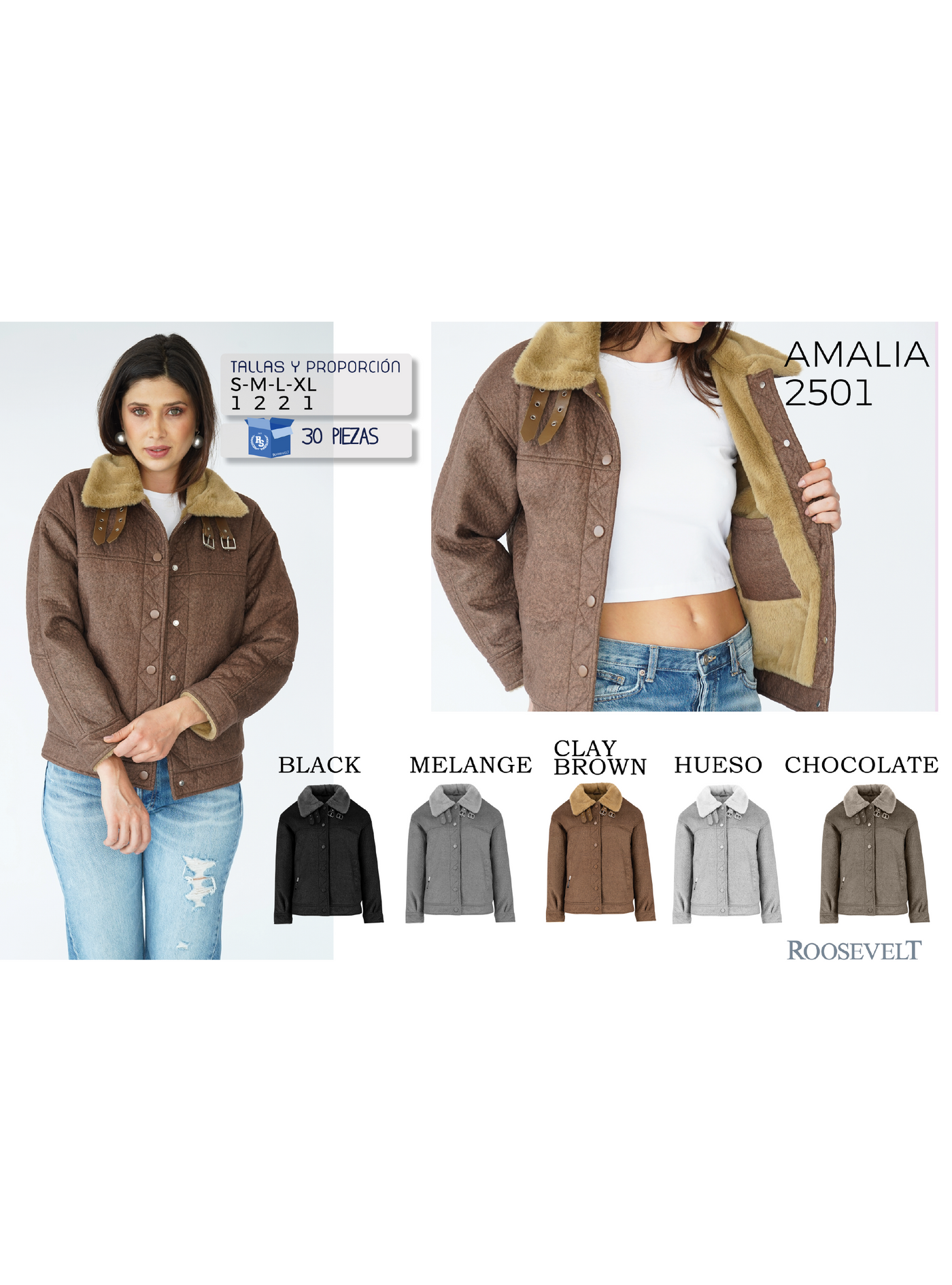 Chamarra AMALIA-LE2501