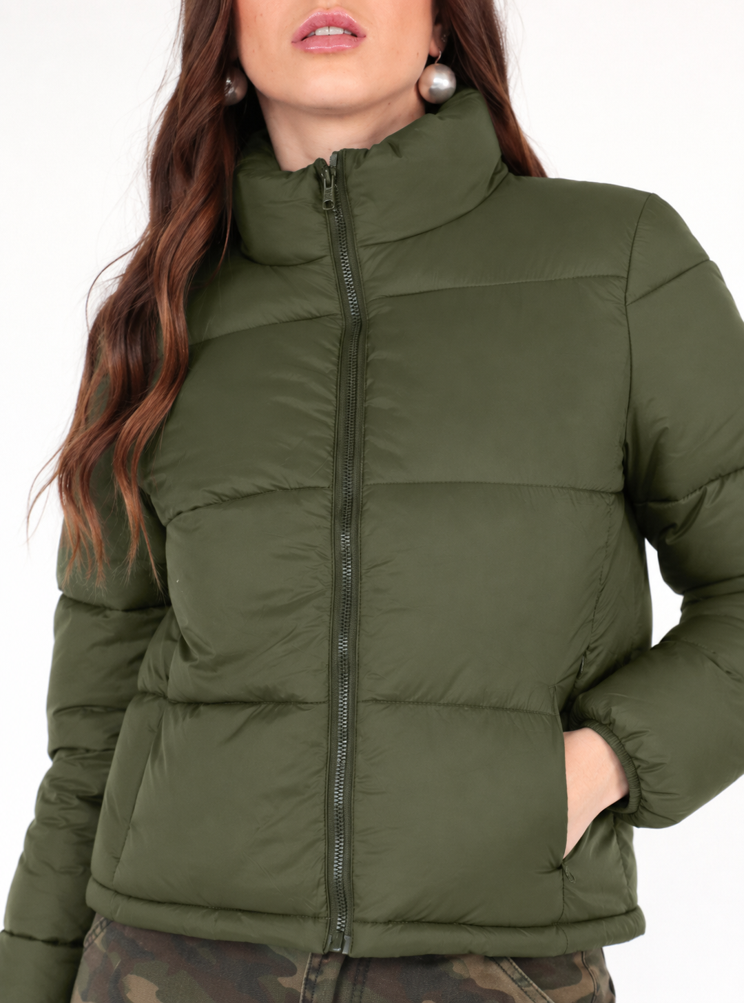 CHAMARRA EDEN OLIVE