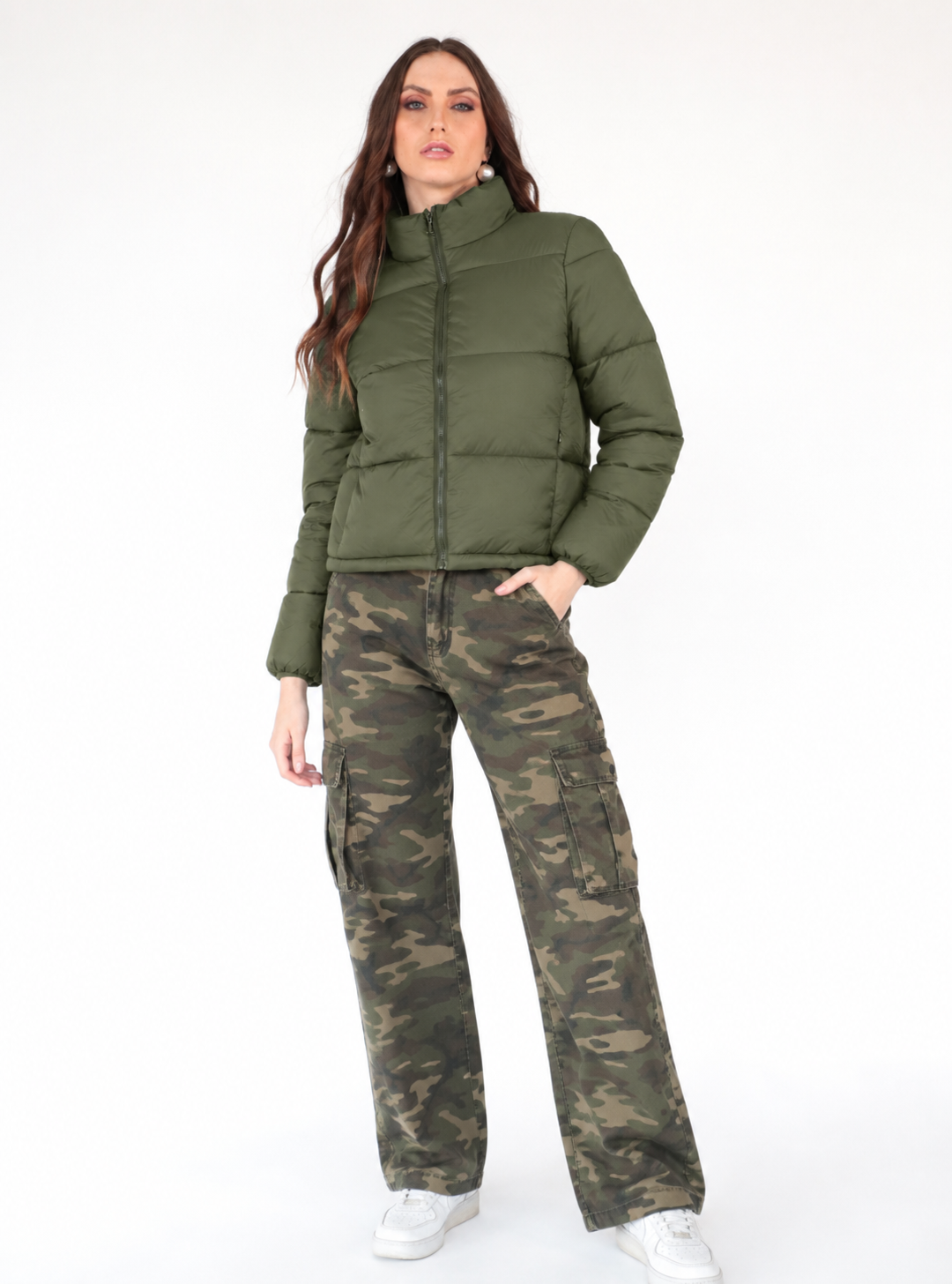 CHAMARRA EDEN OLIVE