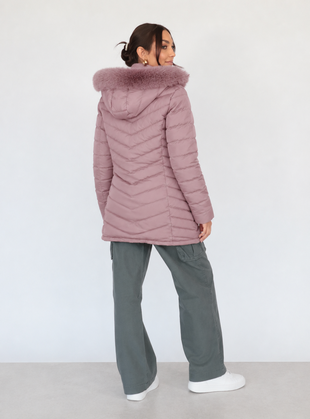 CHAMARRA HABANA MAUVE