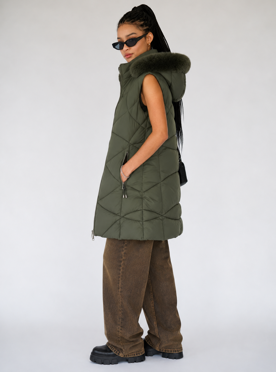 CHALECO KARLYS MILITARY