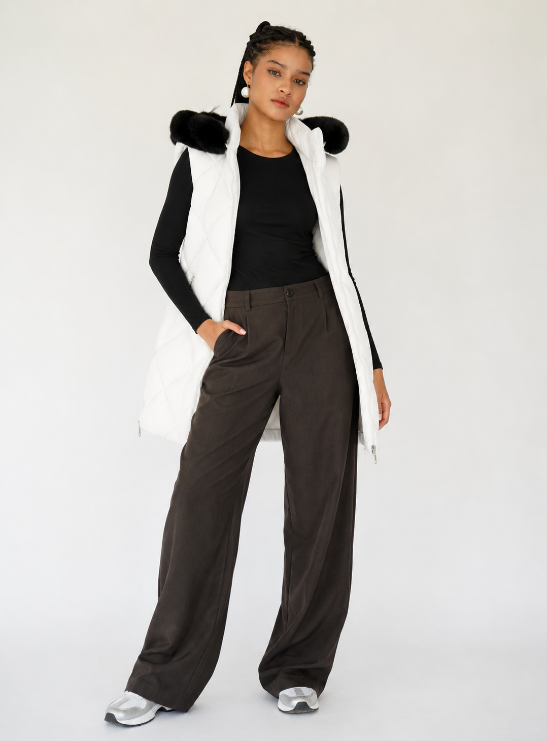 CHALECO KARLI OFFWHITE
