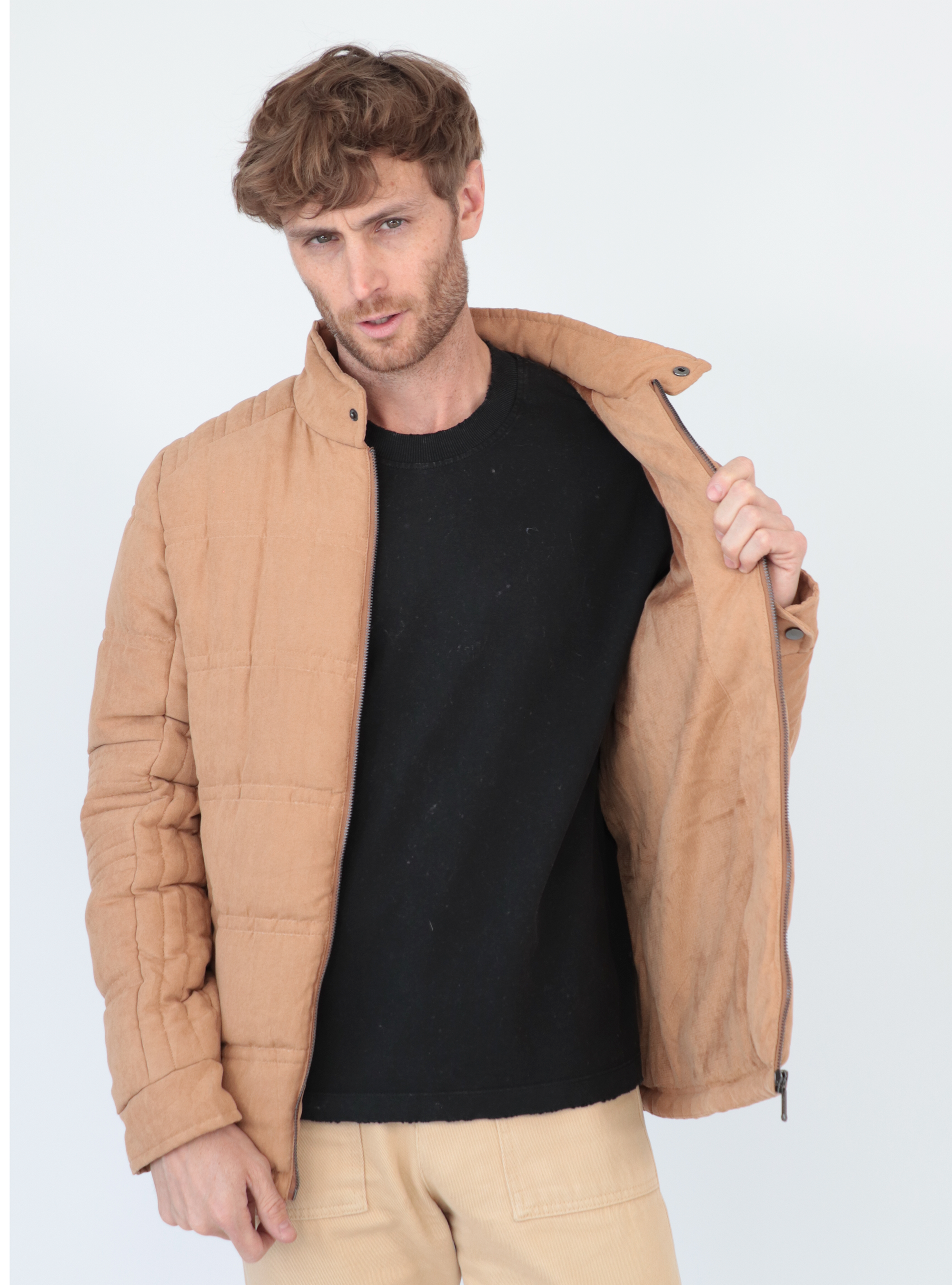 CHAMARRA KITON CAMEL