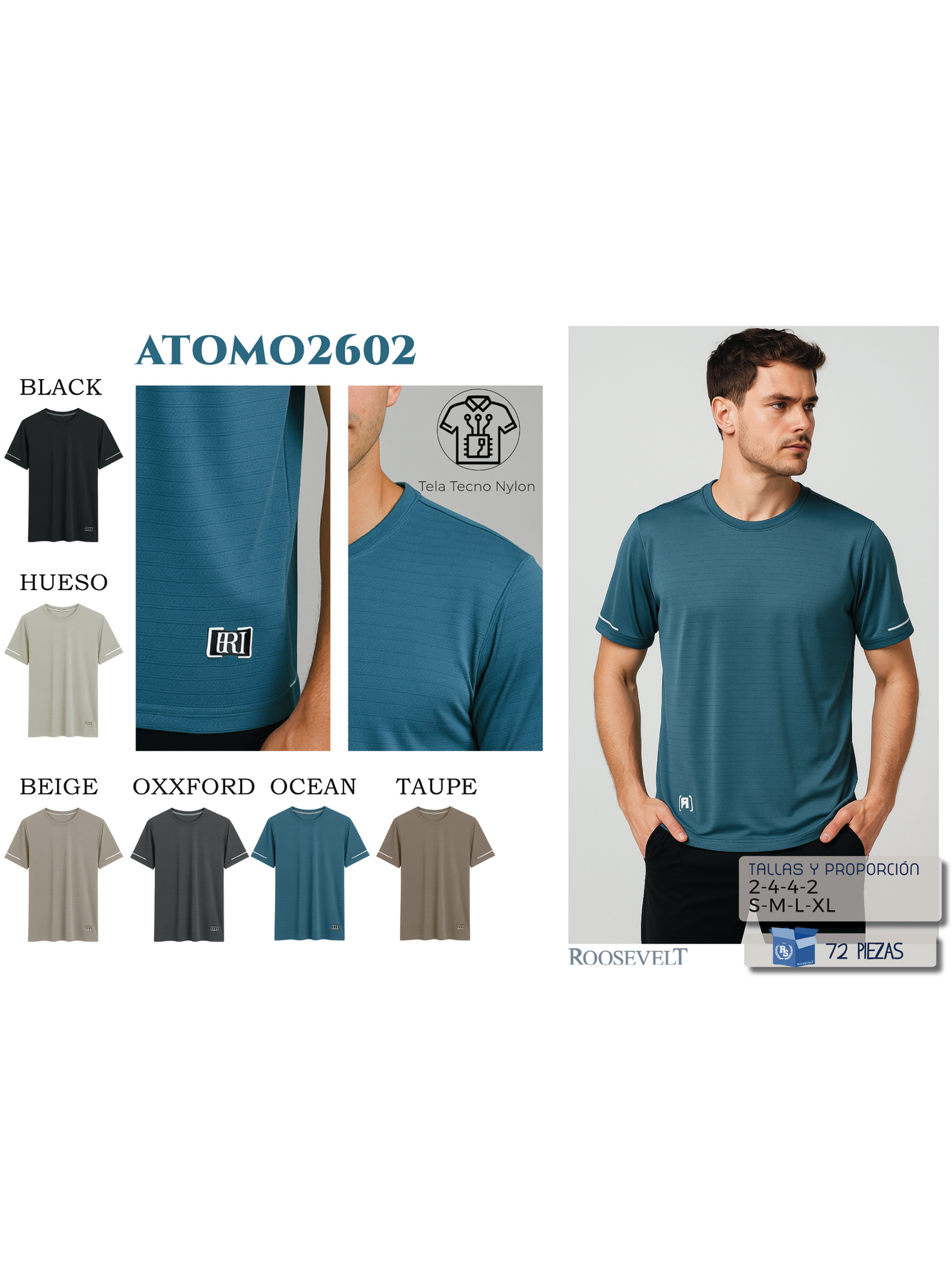 Playera ATOMO-LE2602