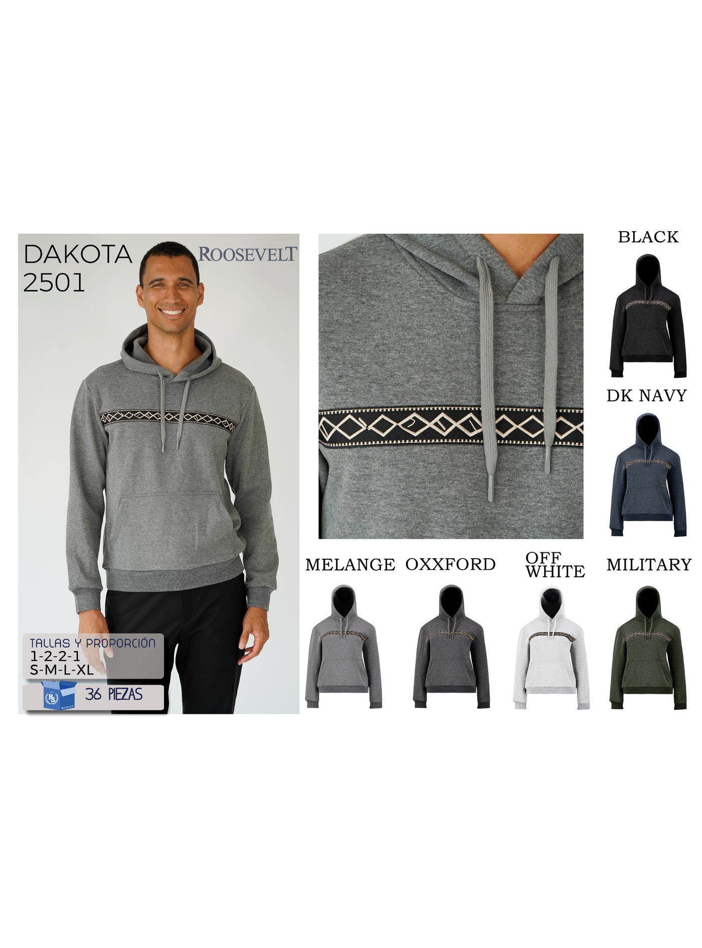 Sudadera DAKOTA-LE2501