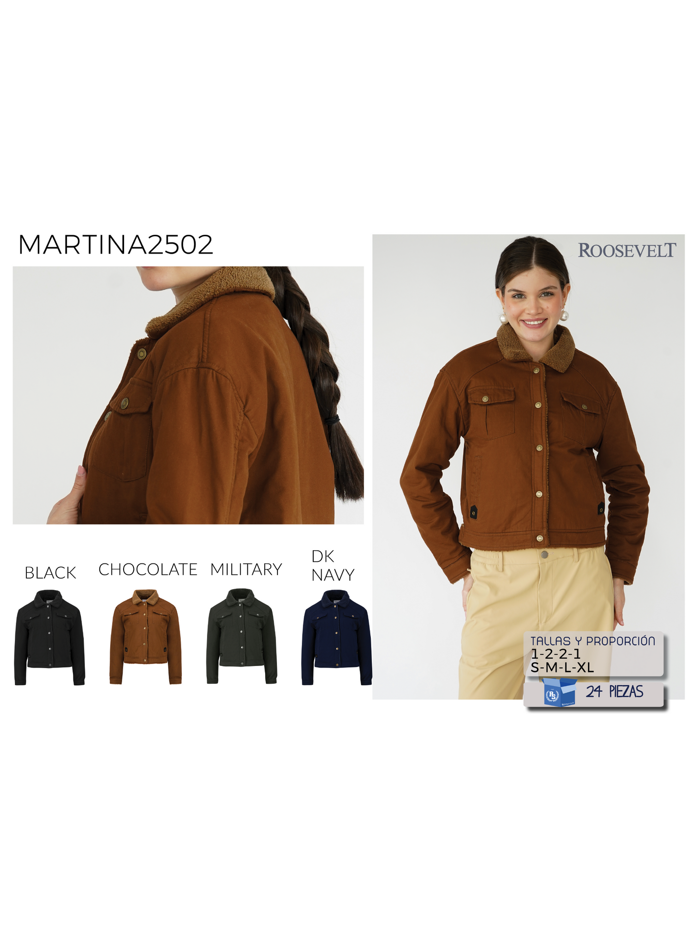 Chamarra MARTINA-LE2502