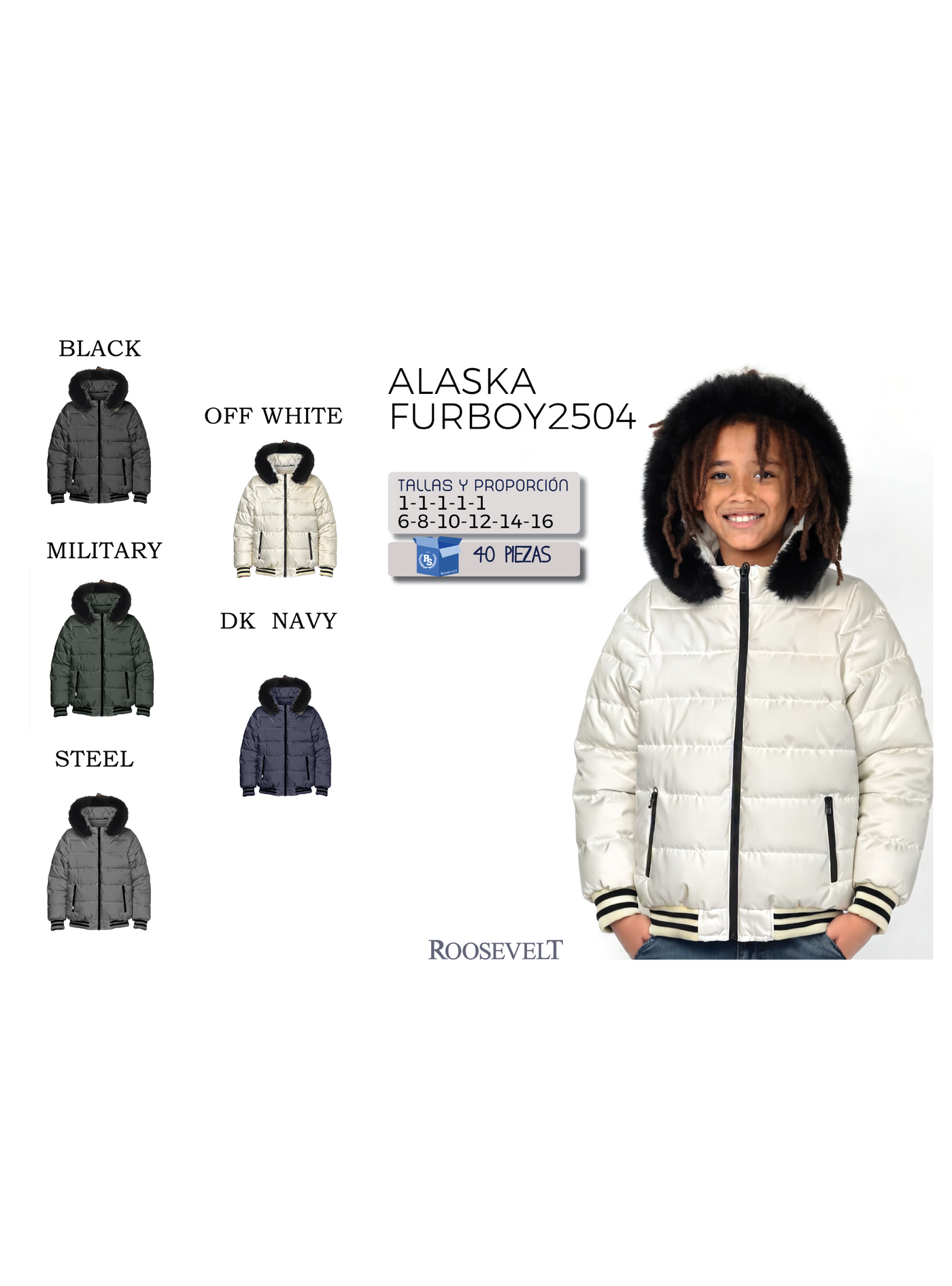 Chamarra ALASKAFURBOY-LW2504