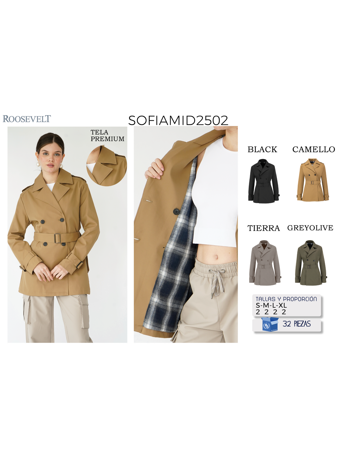 Chamarra SOFIAMID-LE2502