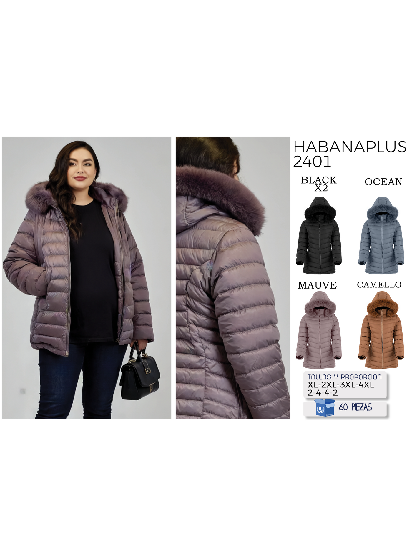 Chamarra HABANAPLUS-LW2401