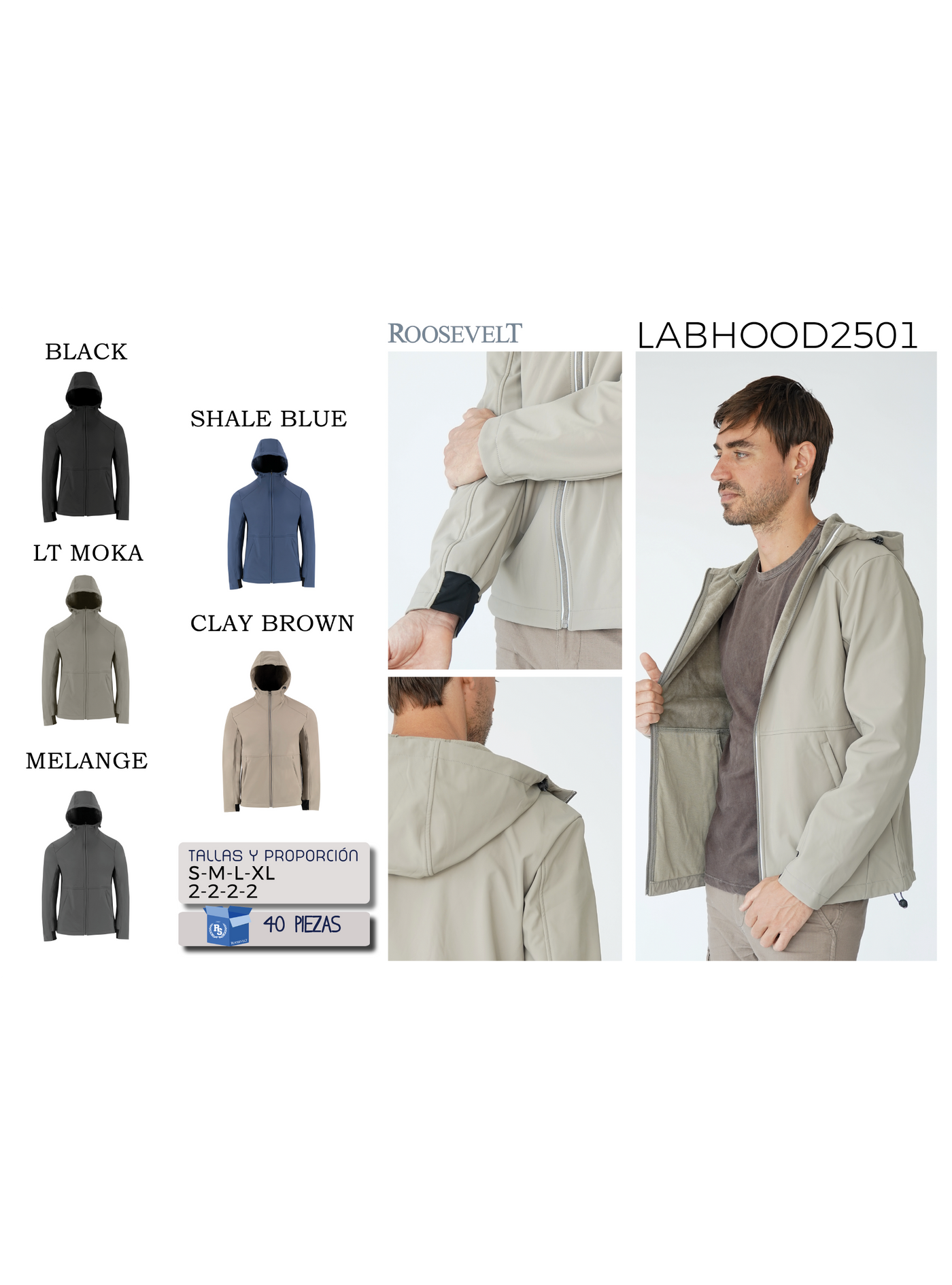 Chamarra LABHOOD-LE2501