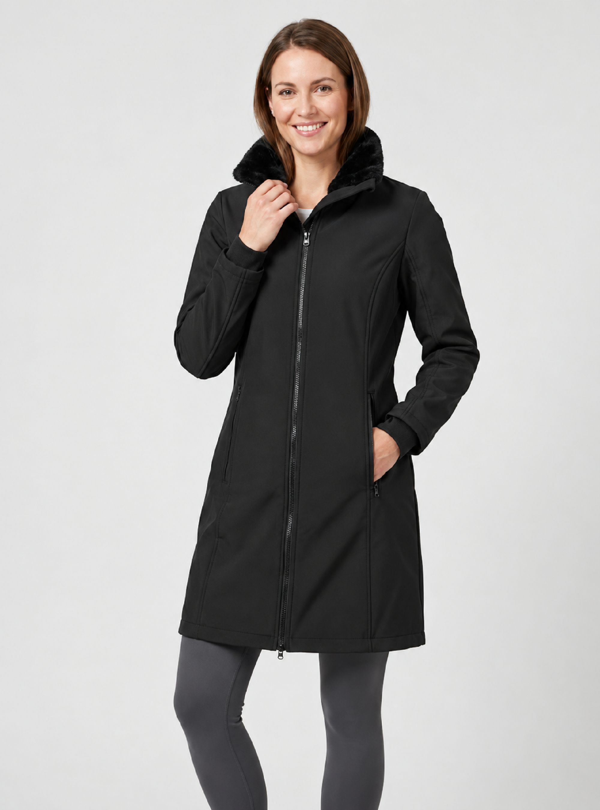 CHAMARRA TEKSLONG BLACK