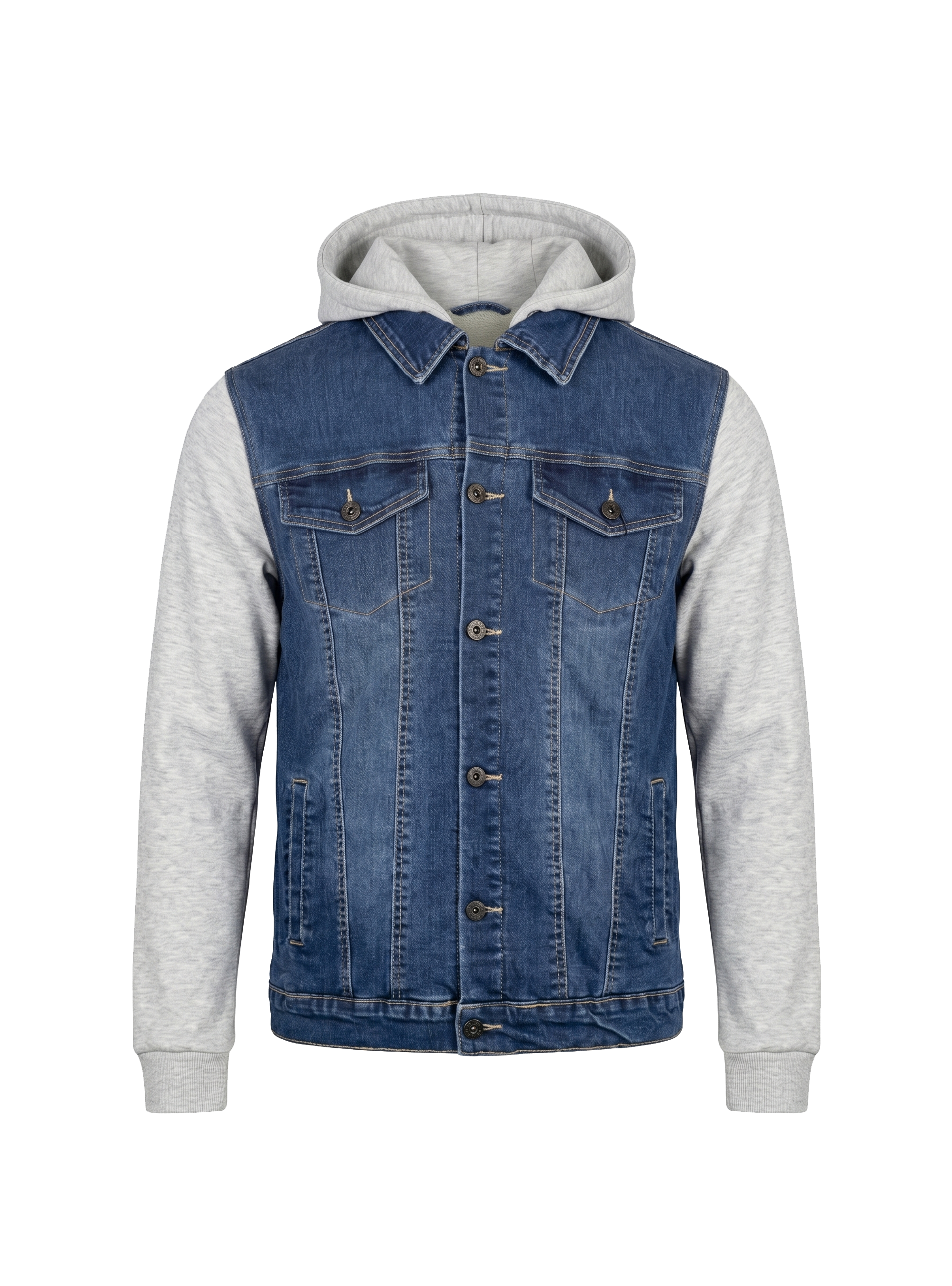CHAMARRA MANHATTAN MIDBLUE(NATURAL)