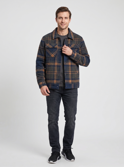 CHAMARRA COMBO DK NAVY