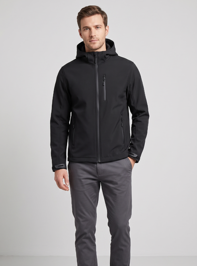 CHAMARRA BOSTONHOOD BLACK