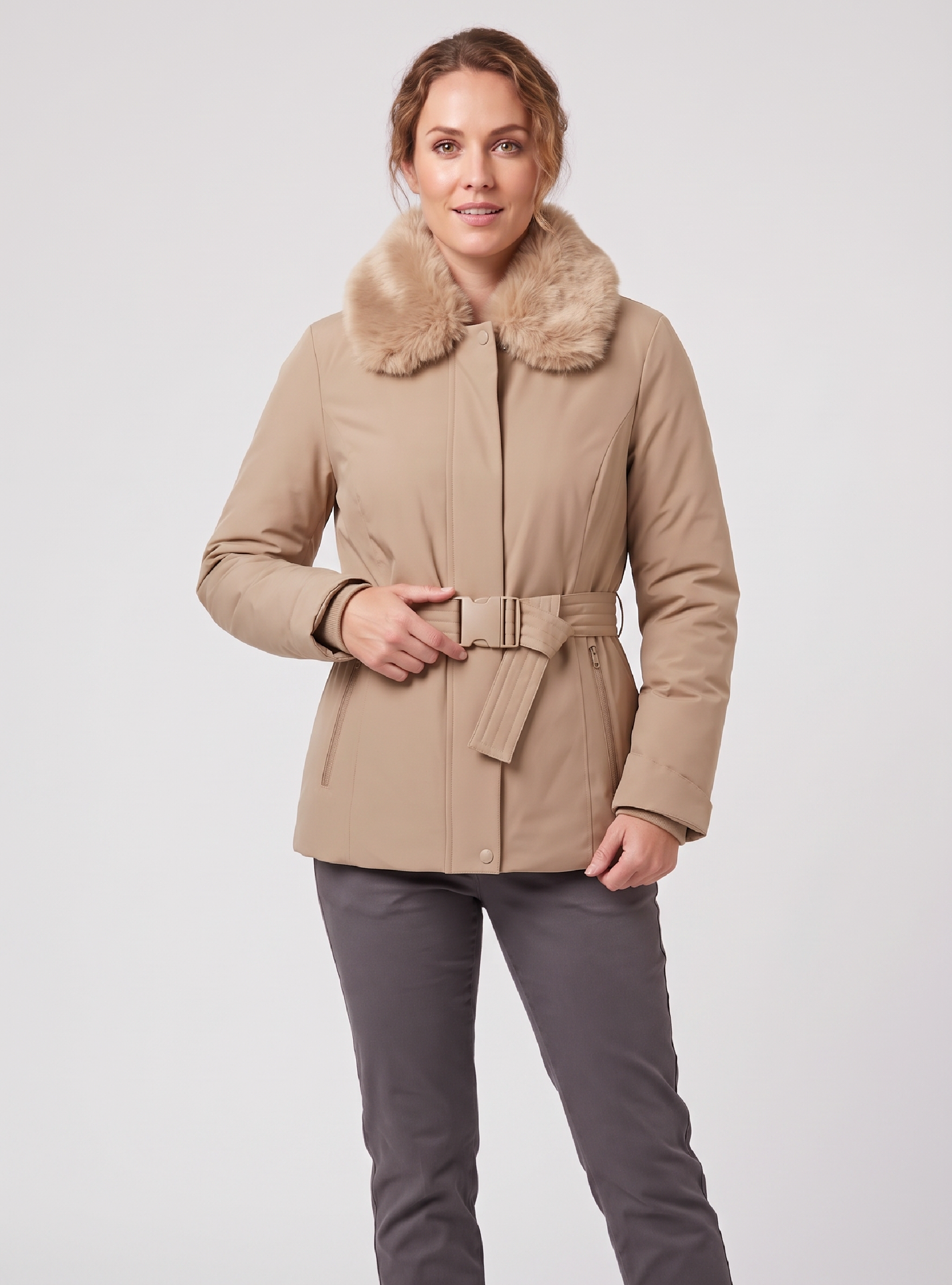 CHAMARRA BIGI BEIGE