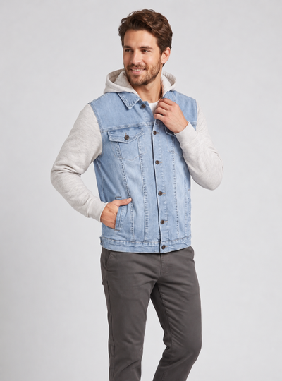 CHAMARRA MANHATTAN LTBLUE(NATURAL)