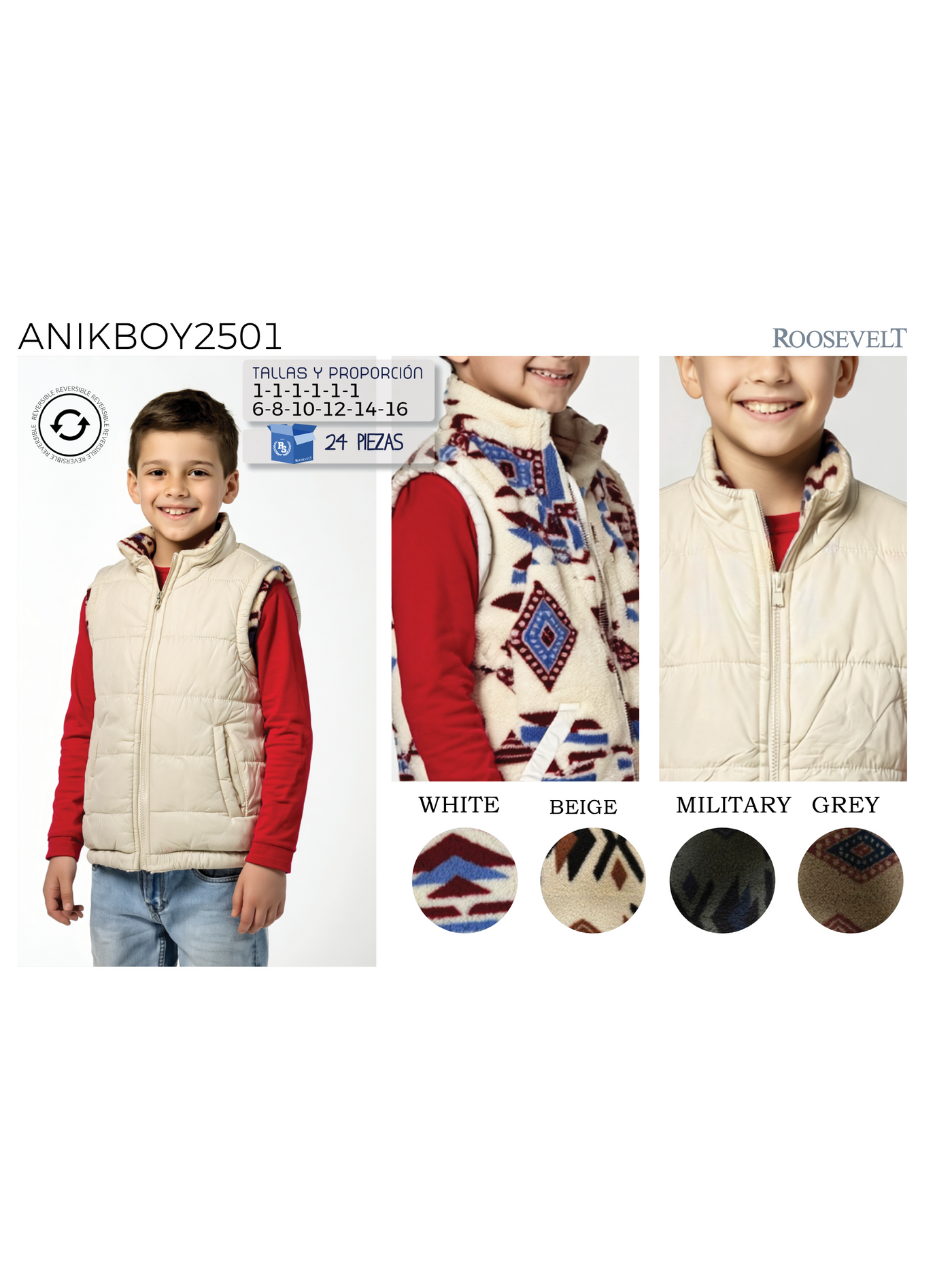 Chaleco ANIKBOY-LE2501