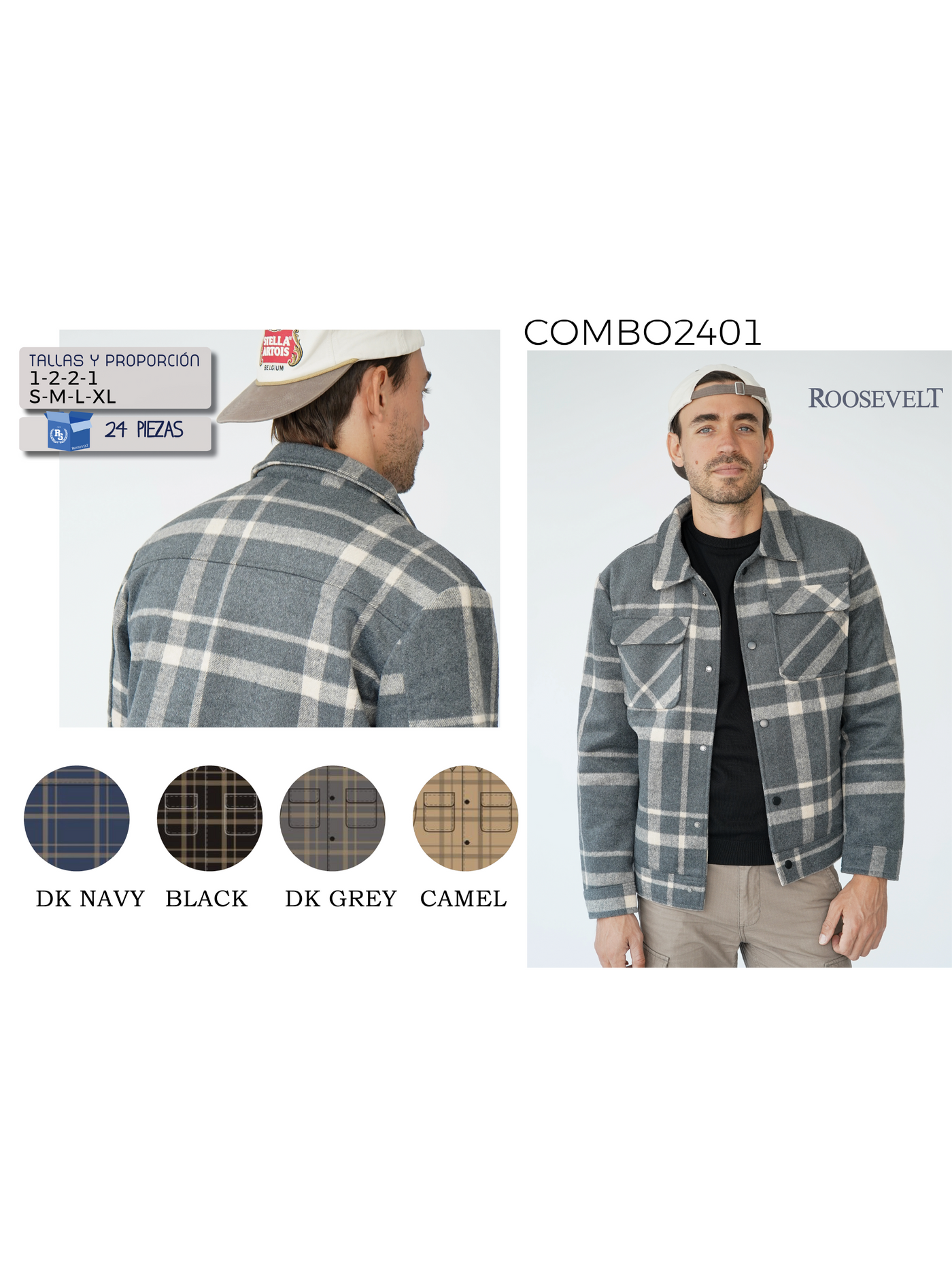 Chamarra COMBO-LE2401