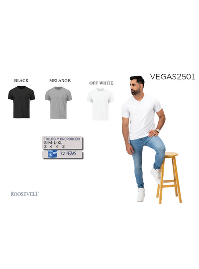 Playera VEGAS-LE2501