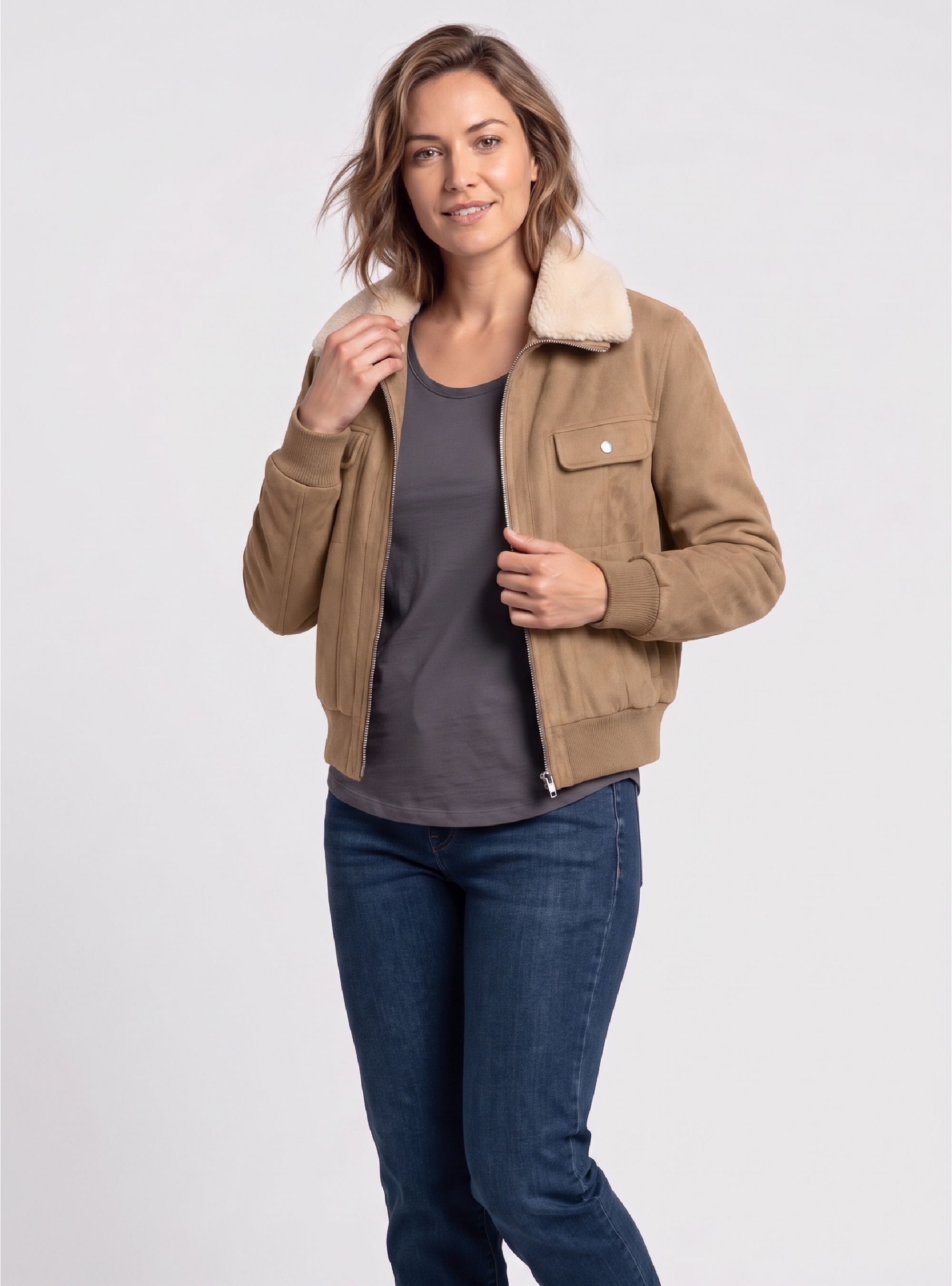 CHAMARRA LISBON BEIGE