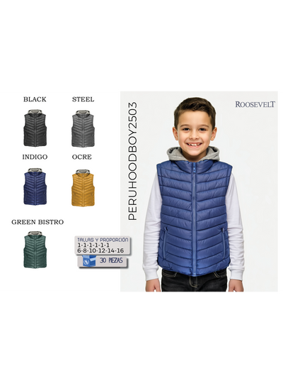 Chaleco PERUHOODBOY-LW2503