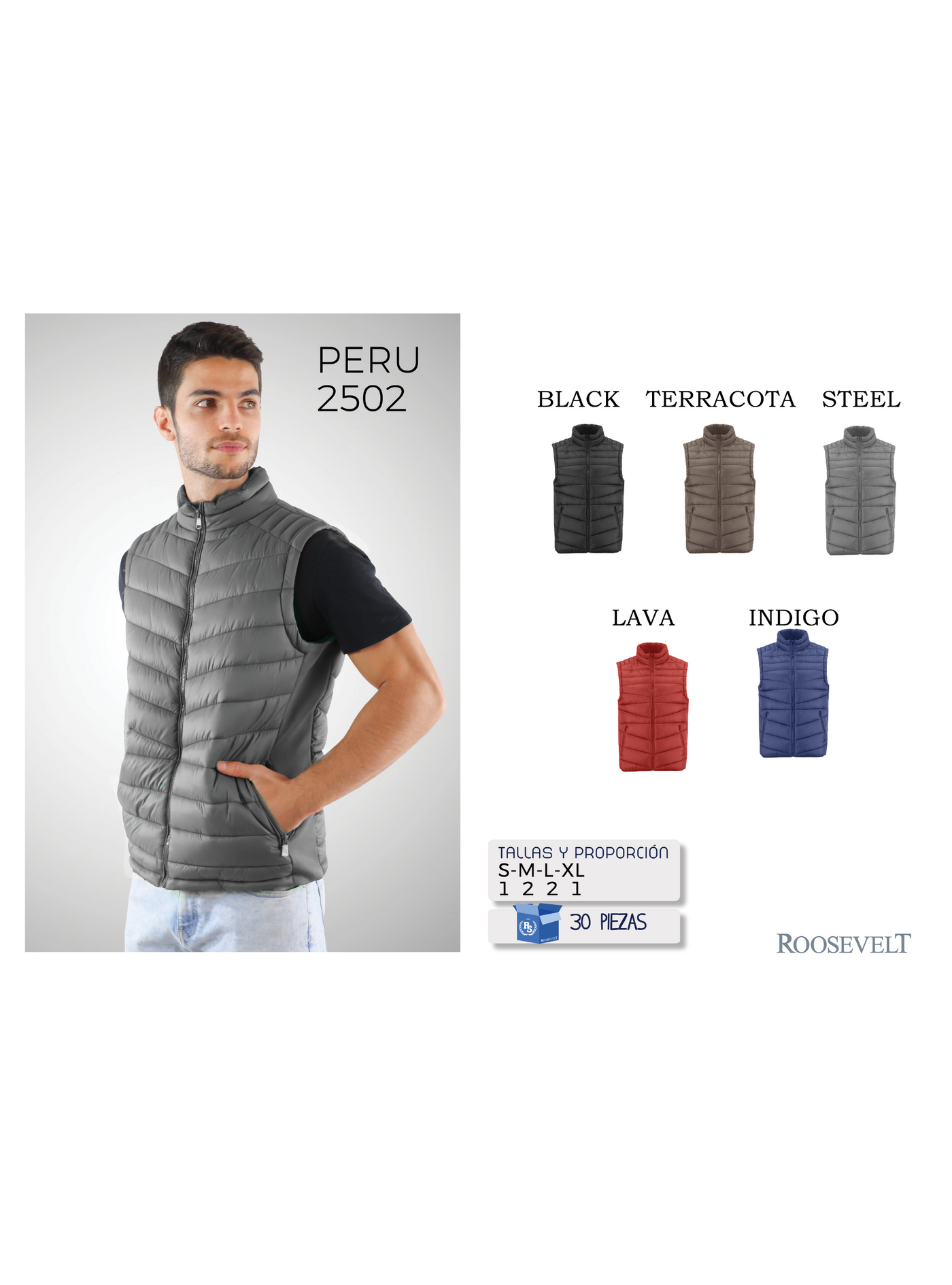 Chaleco PERU-LW2502