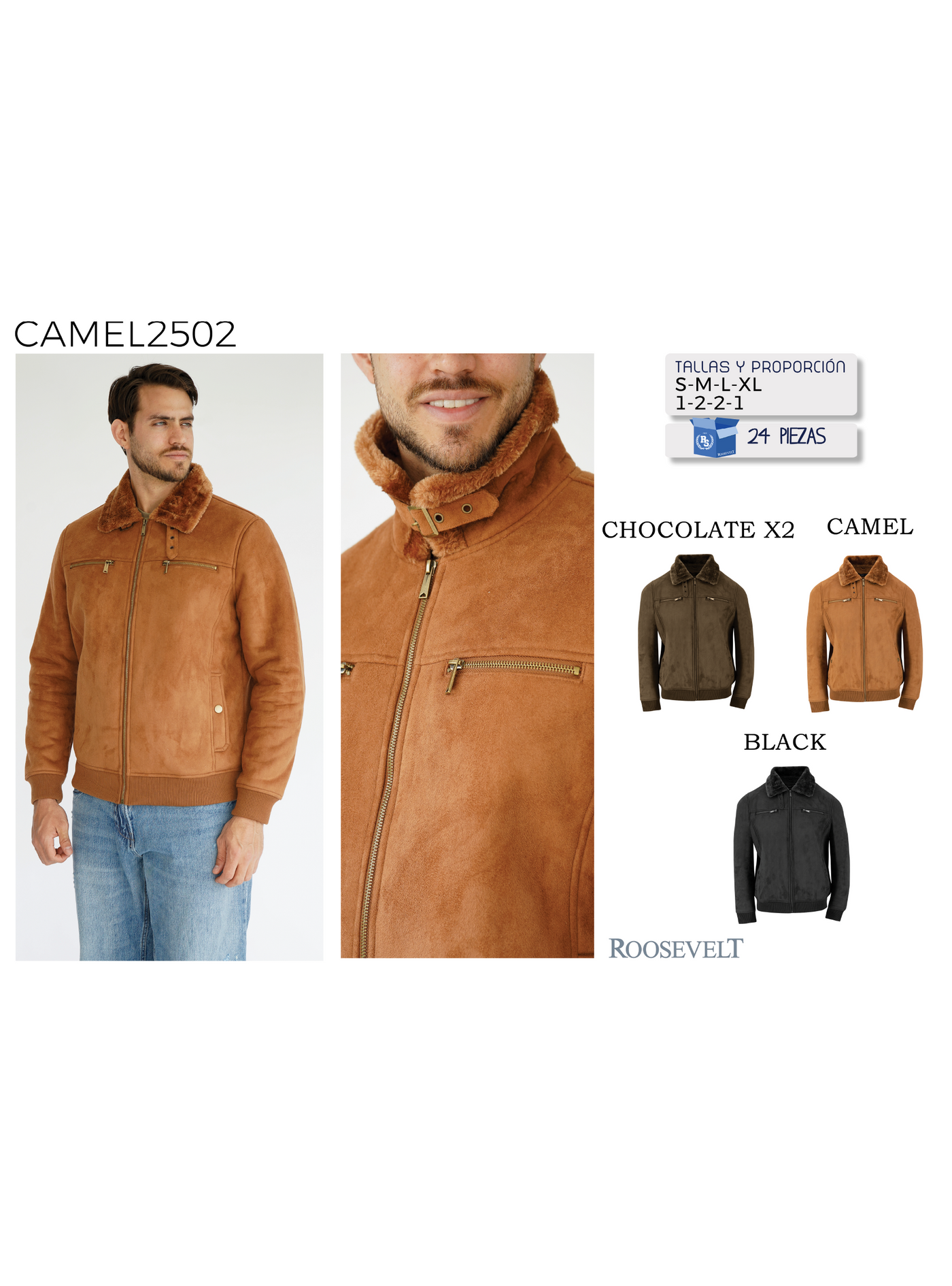 Chamarra CAMEL-TY2502