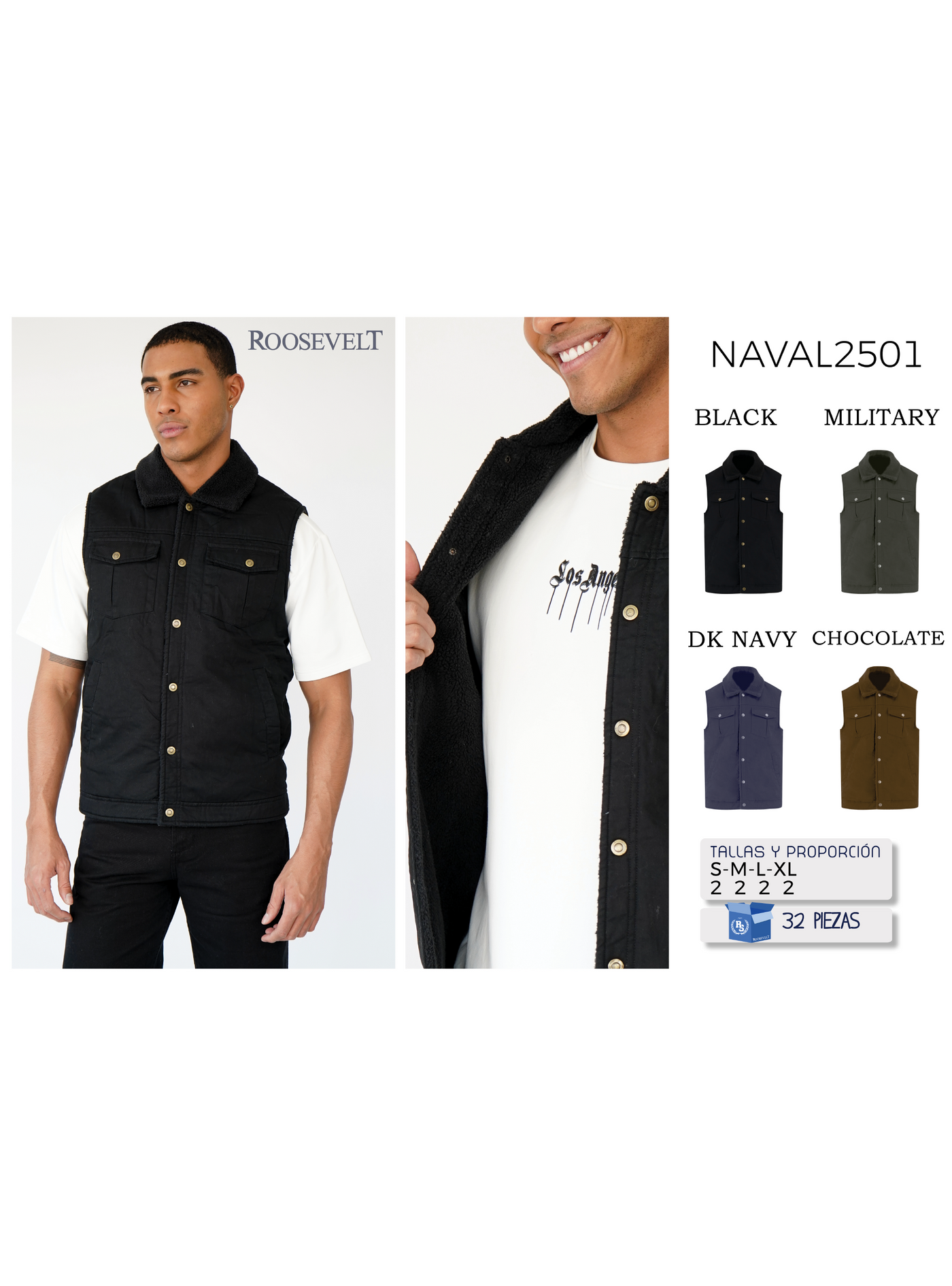 Chaleco NAVAL-LE2501