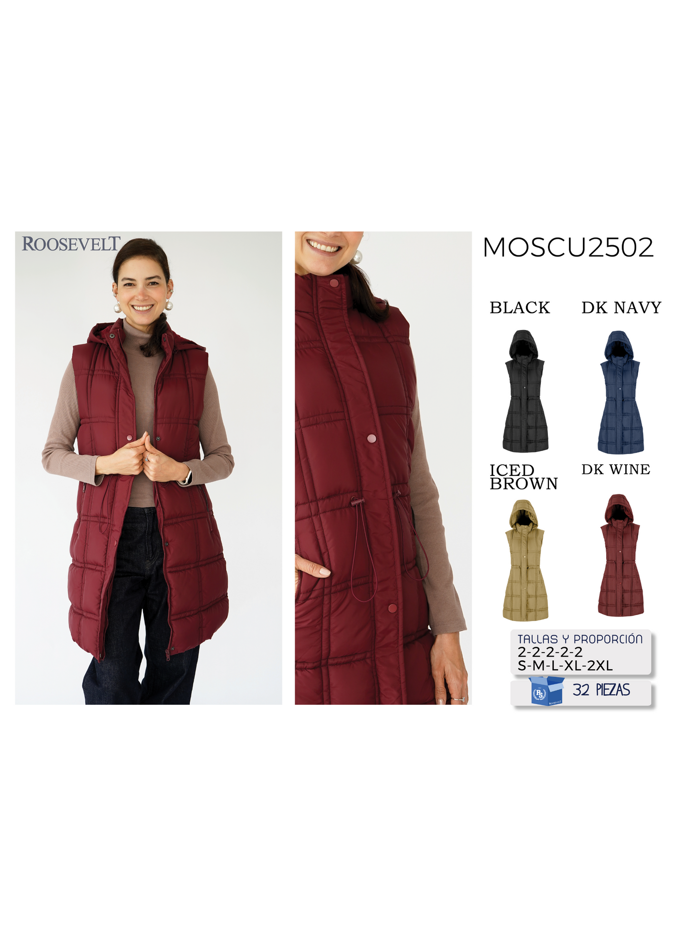 Chaleco MOSCU-LW2502