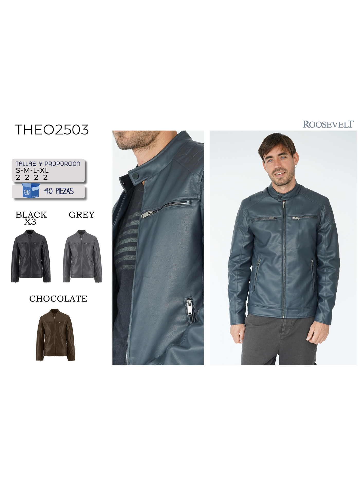 Chamarra THEO-LE2503