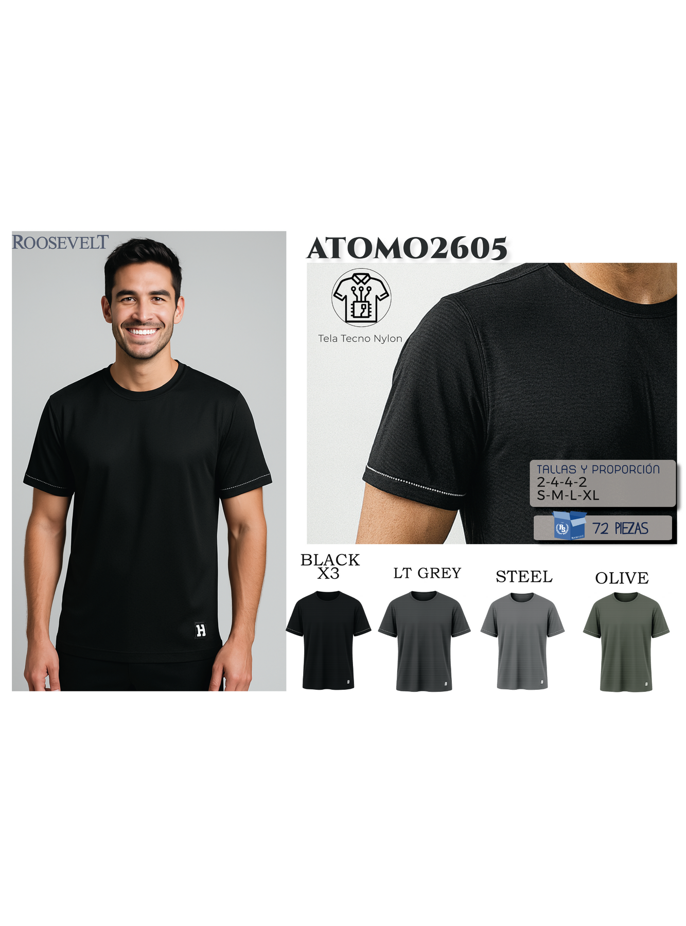 Playera ATOMO-LE2605