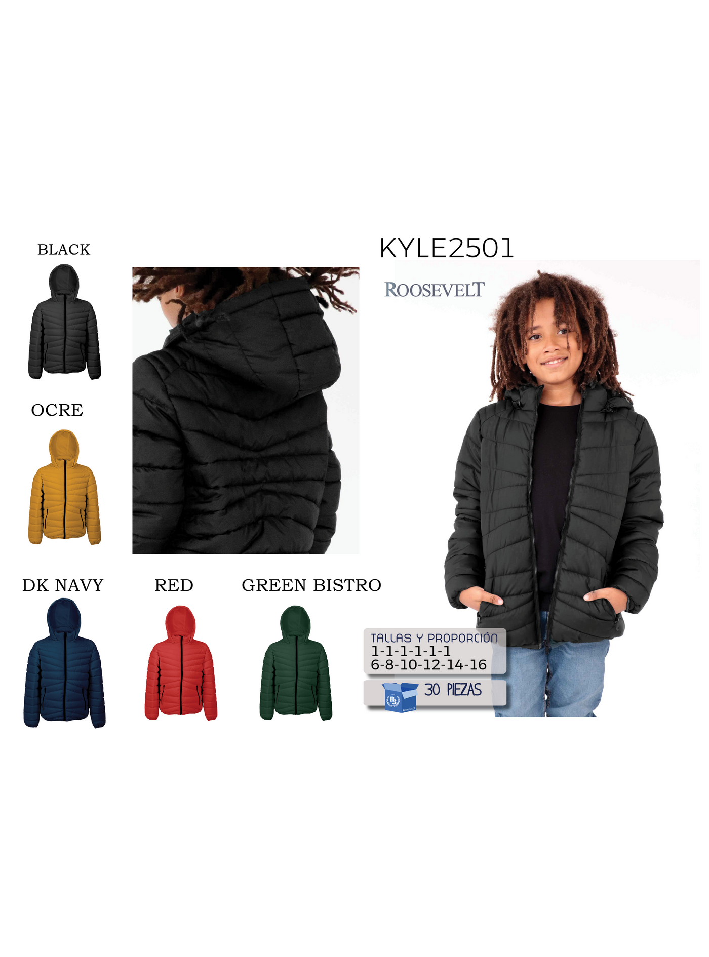 Chamarra KYLE-LW2501