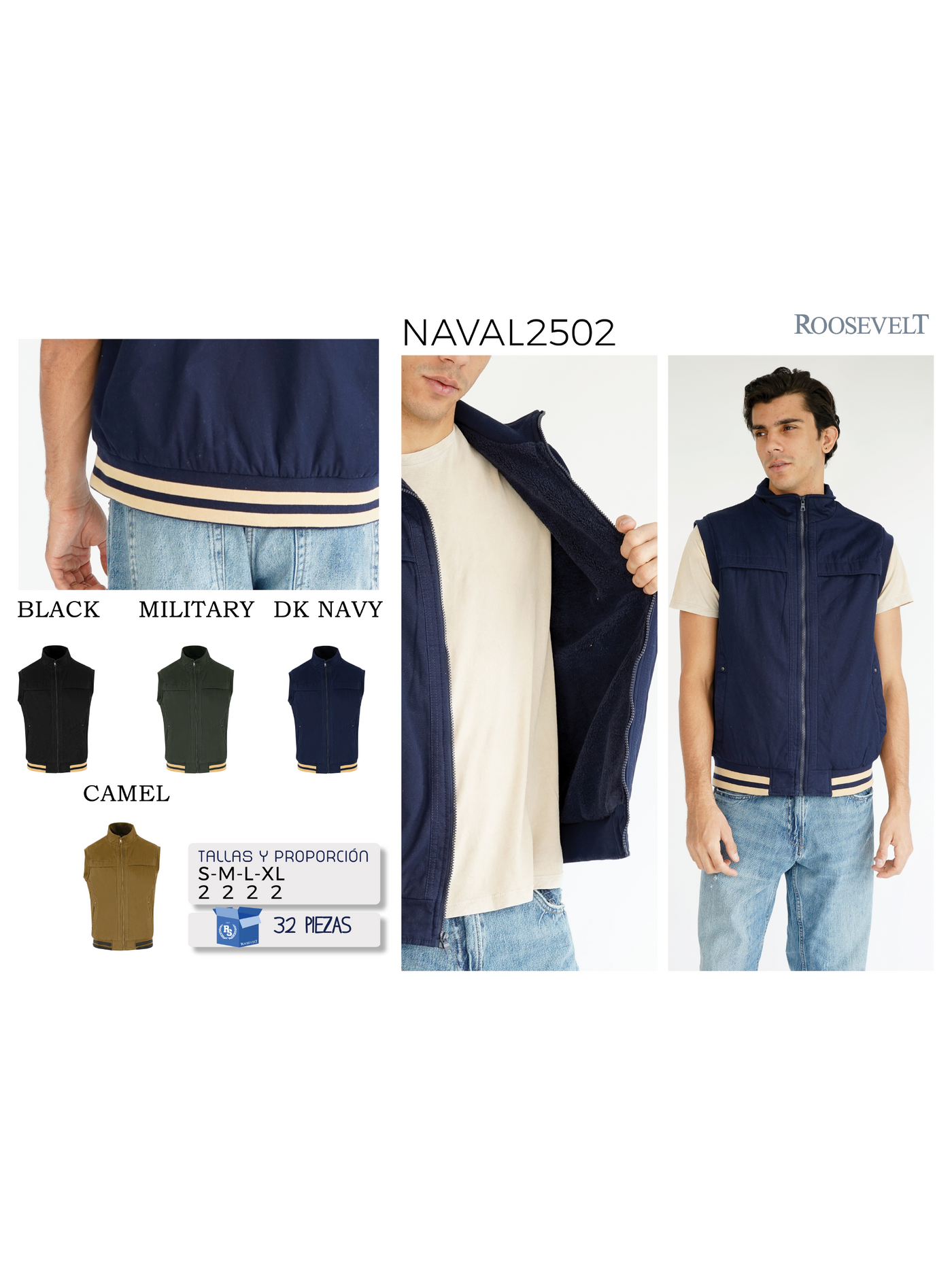 Chaleco NAVAL-LE2502