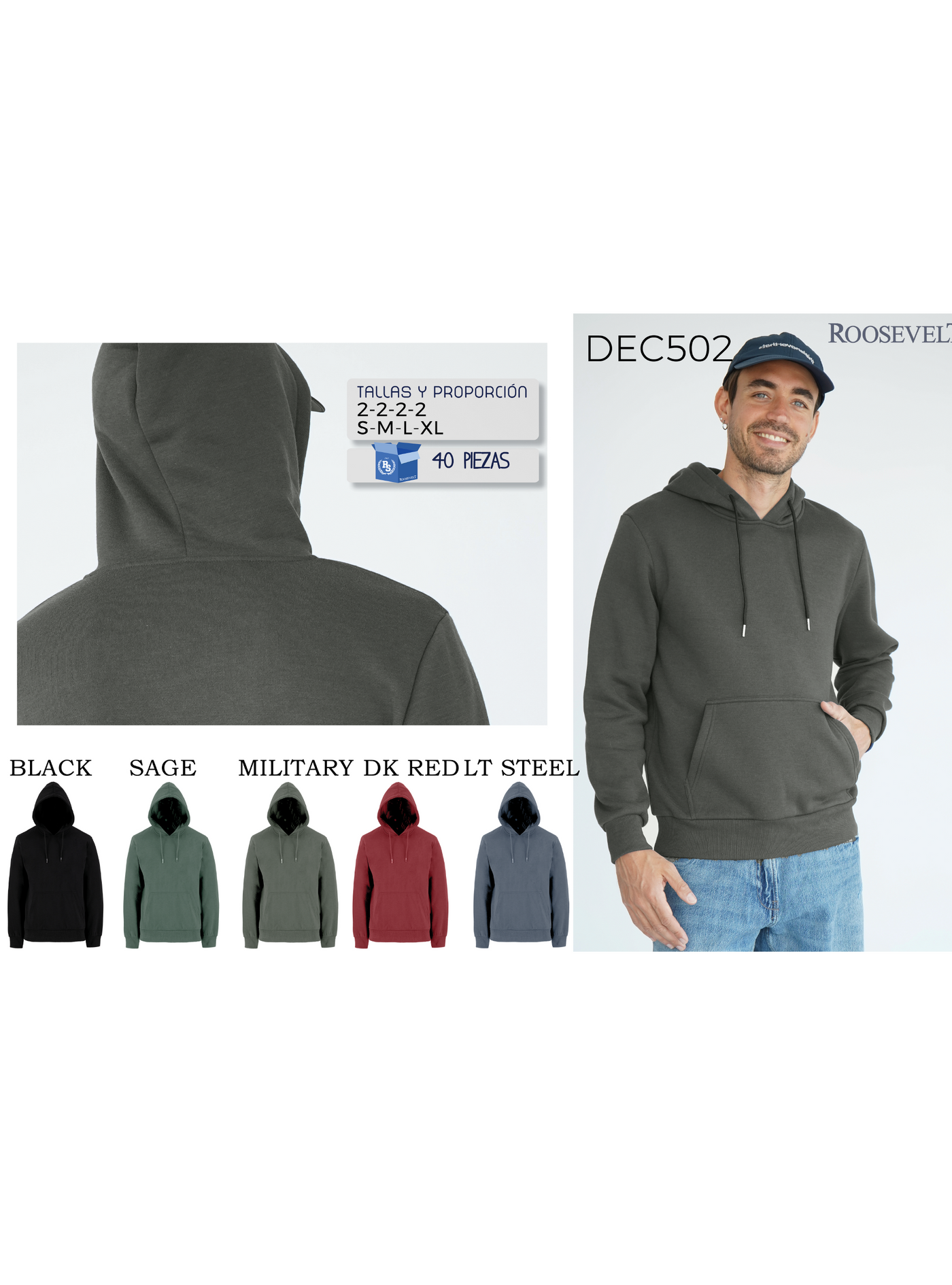 Sudadera DEC-LE2502