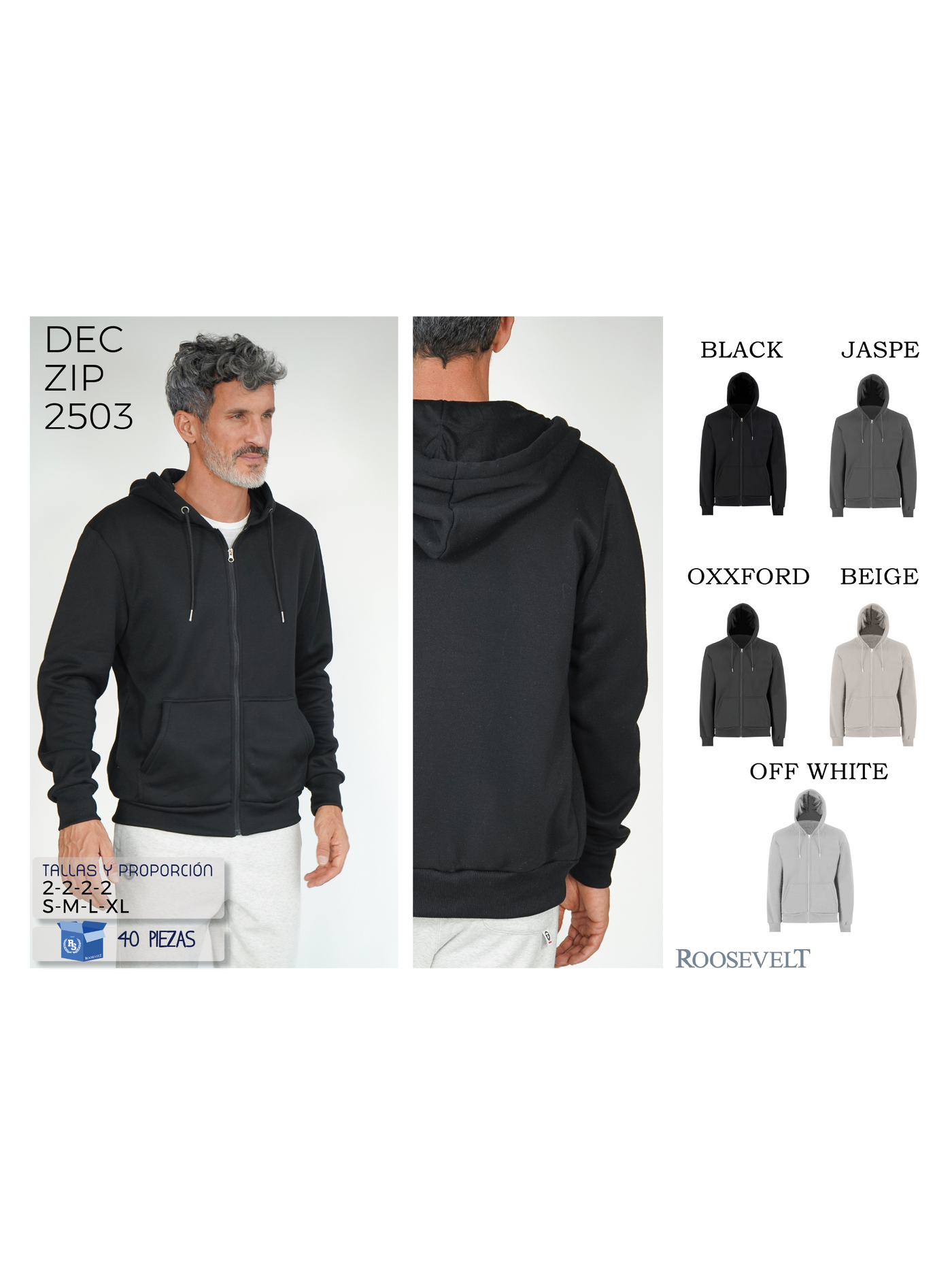 Sudadera DECZIP-LE2503