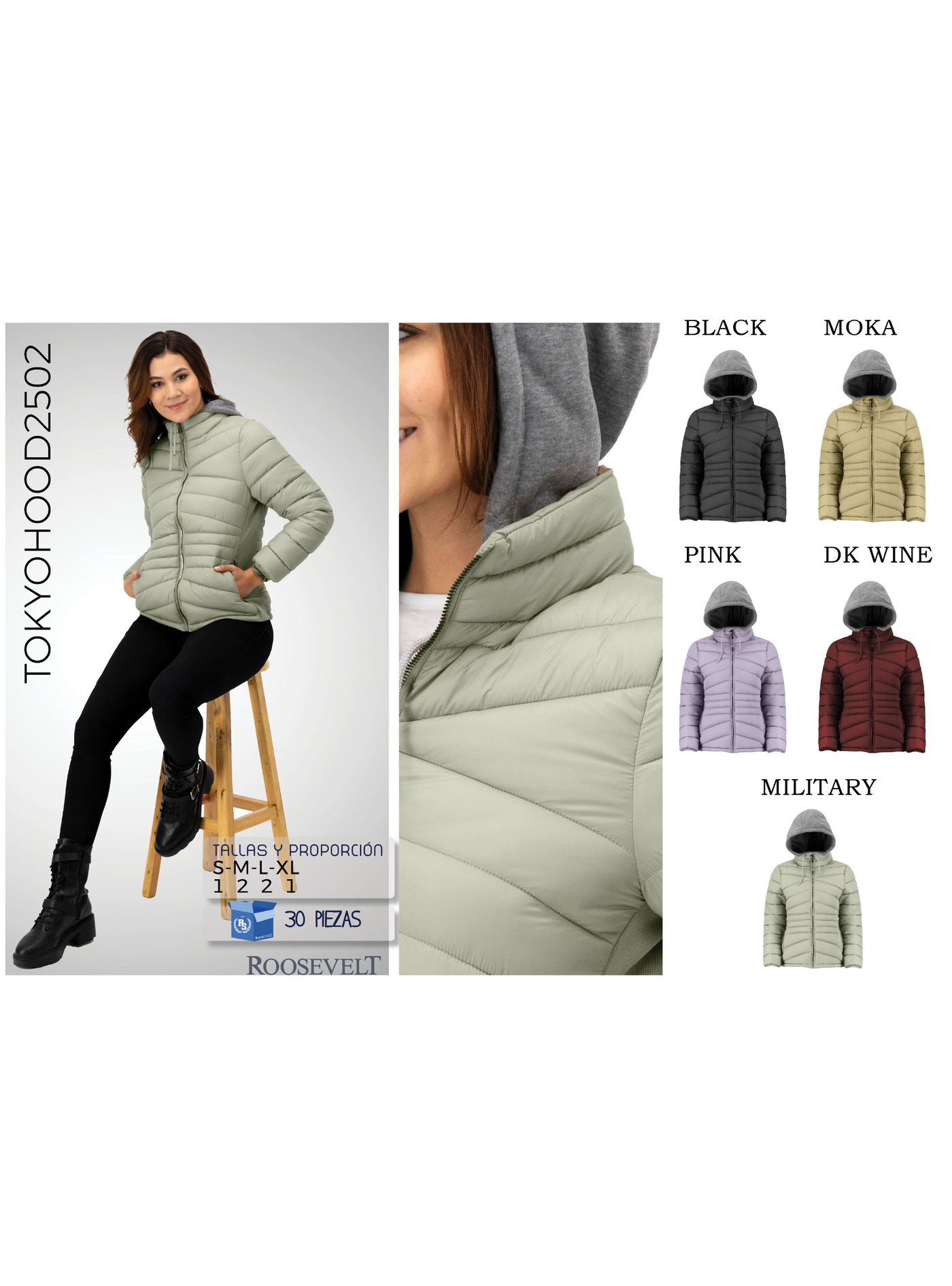 Chamarra TOKYOHOOD-LW2502