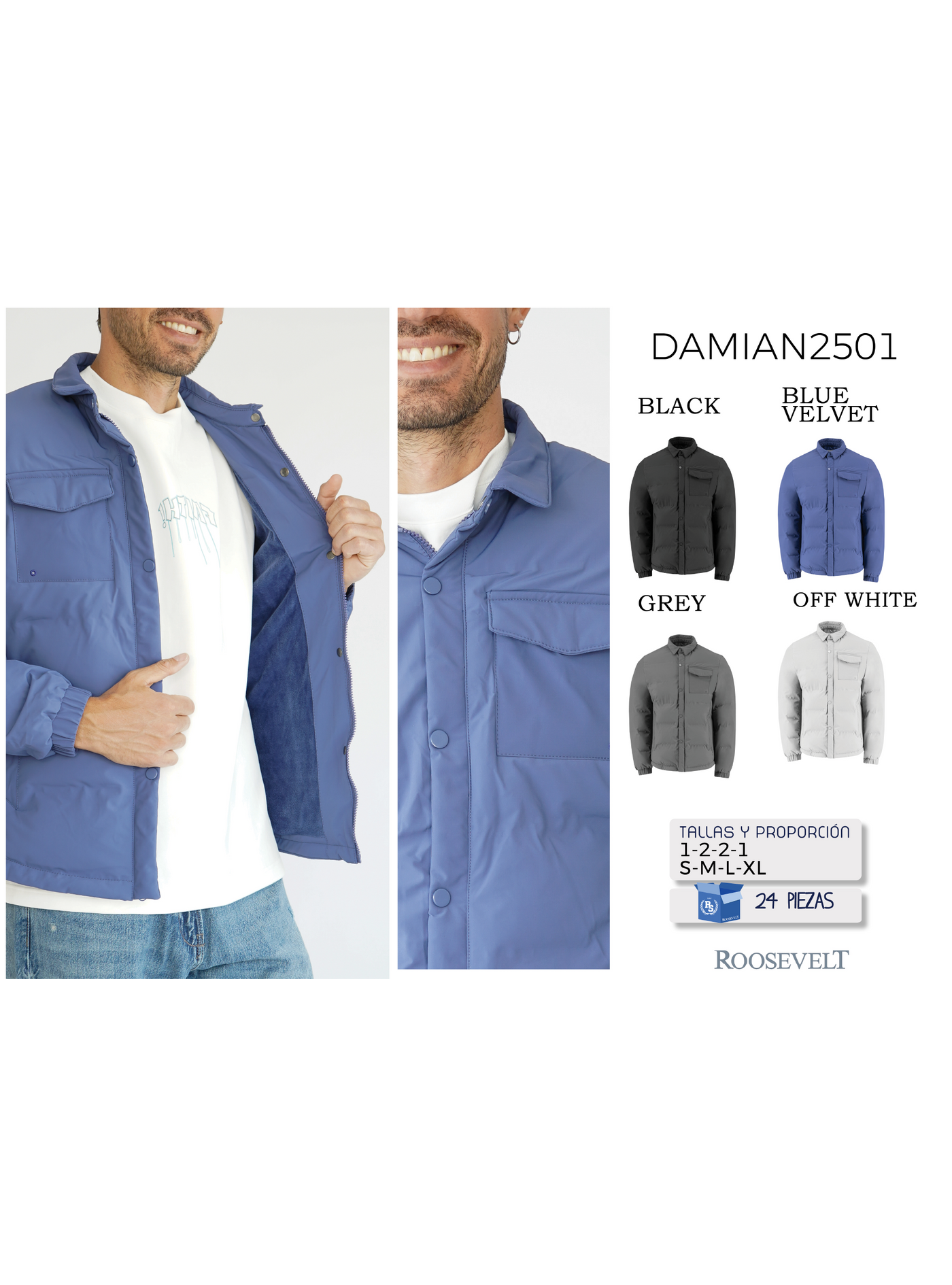 Chamarra DAMIAN-LE2501