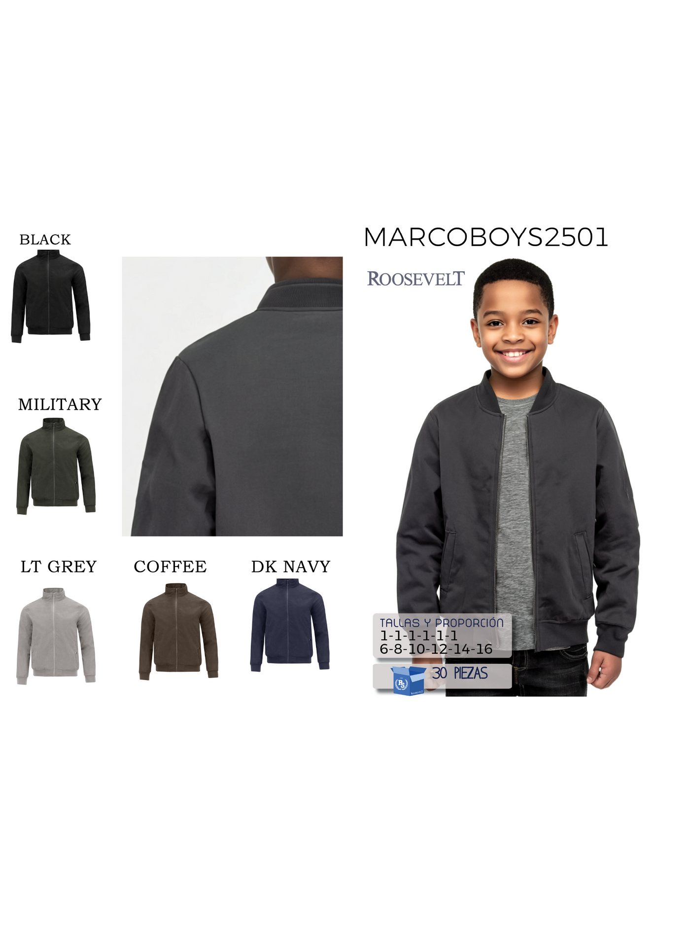 Chamarra MARCOBOY-LW2501