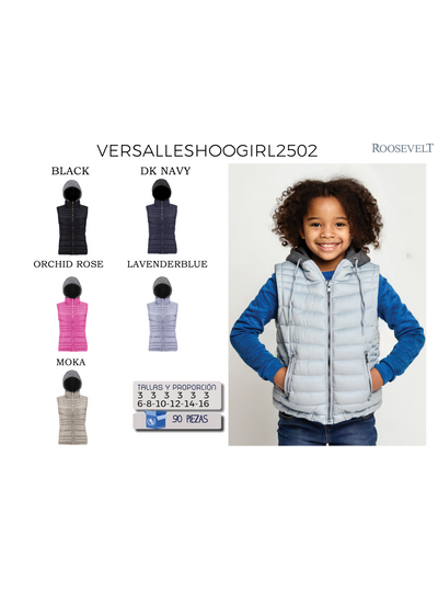 Chaleco VERSALLESHOODGIRL-LW2502
