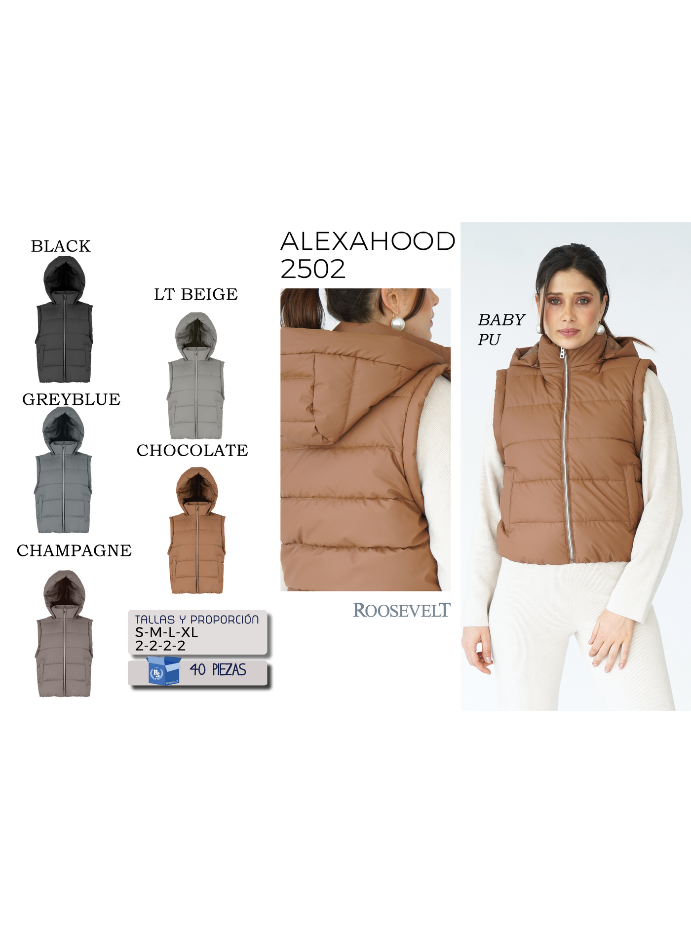 Chaleco ALEXAHOOD-LE2502