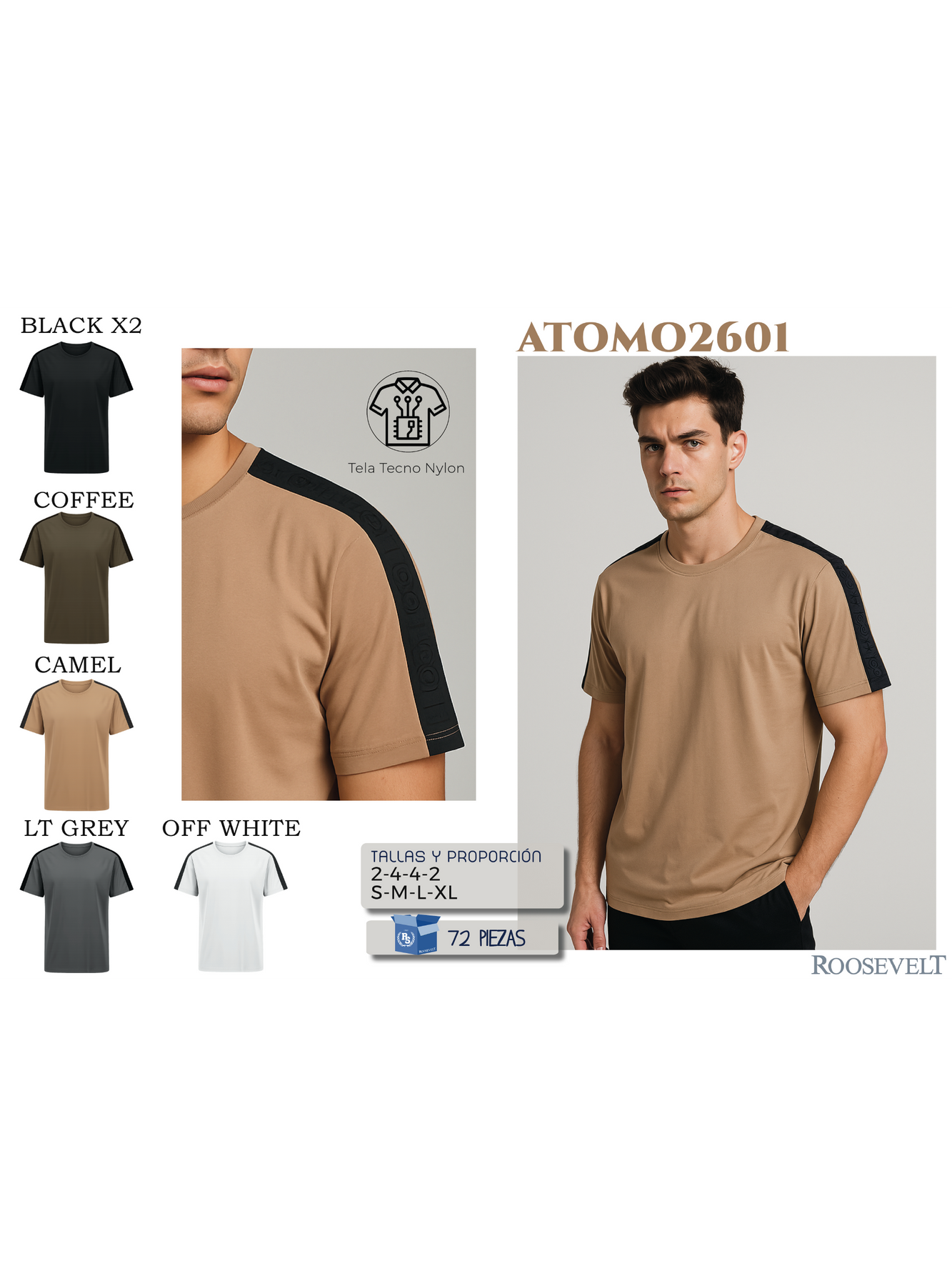 Playera ATOMO-LE2601