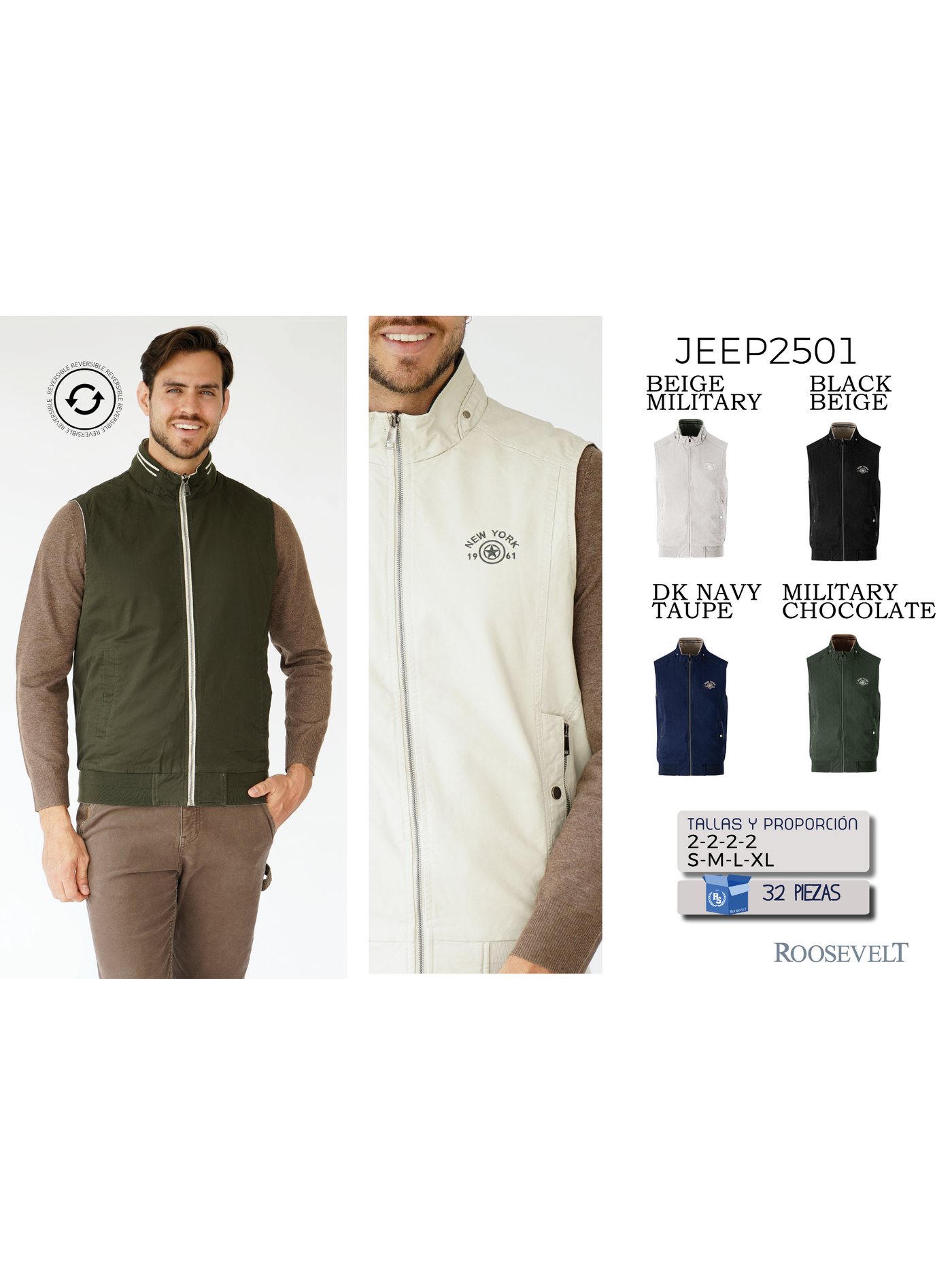 Chaleco JEEP-LE2501
