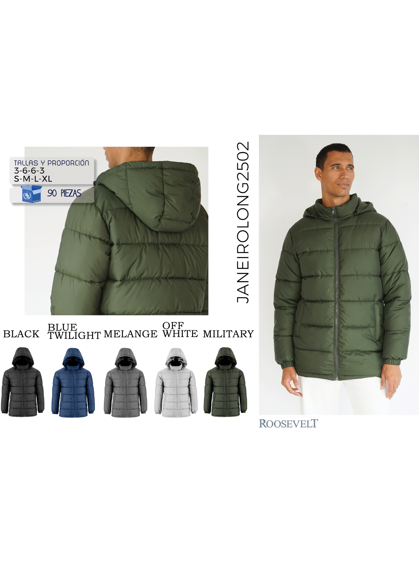 Chamarra JANEIROLONG-LW2502