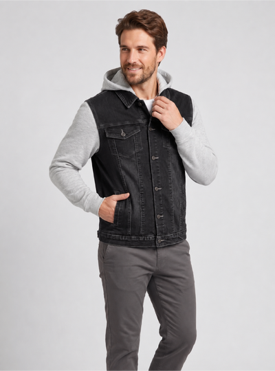 CHAMARRA MANHATTAN BLACK(BLACK)