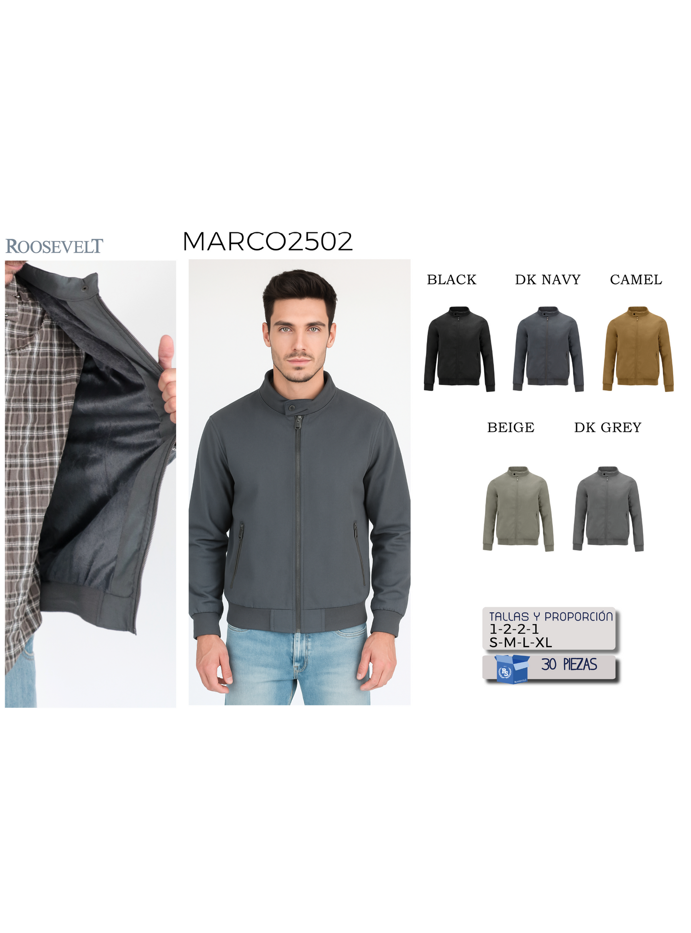 Chamarra MARCO-LW2502