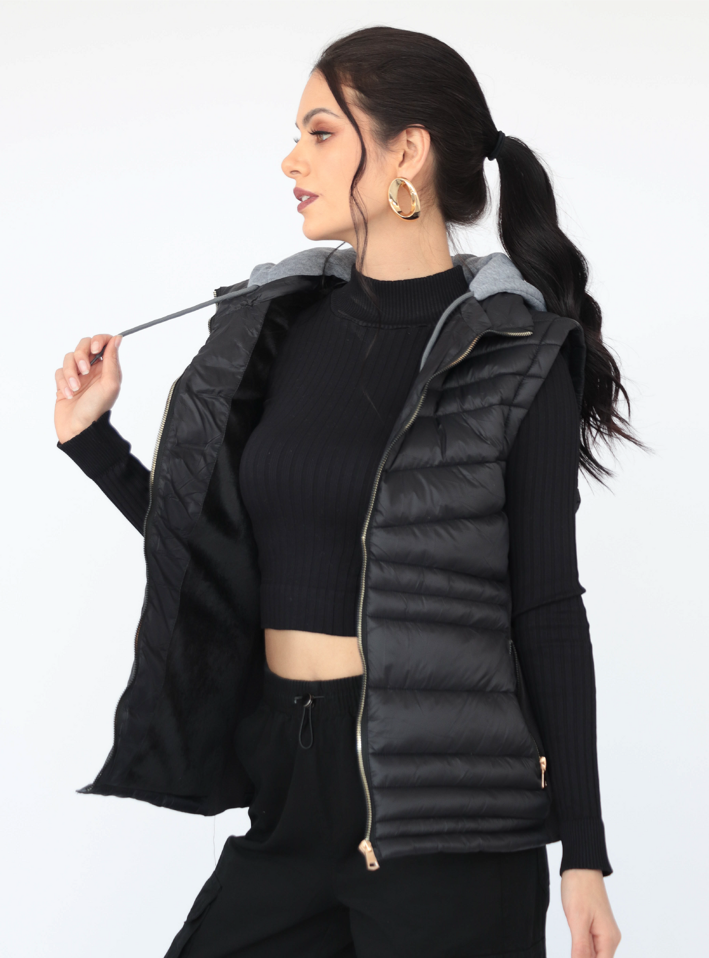 Chaleco VERSALLESHOOD-LW2501