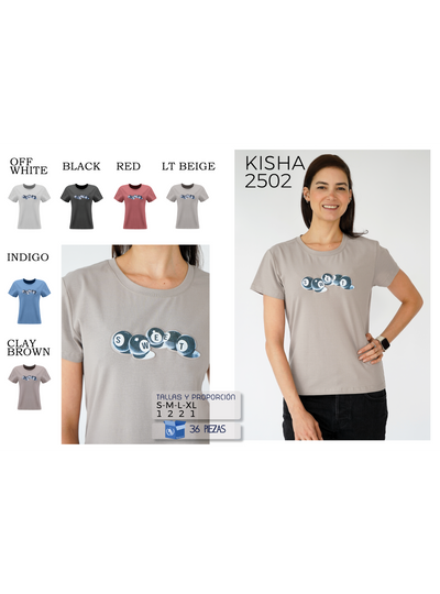 Playera KISHA-LE2502