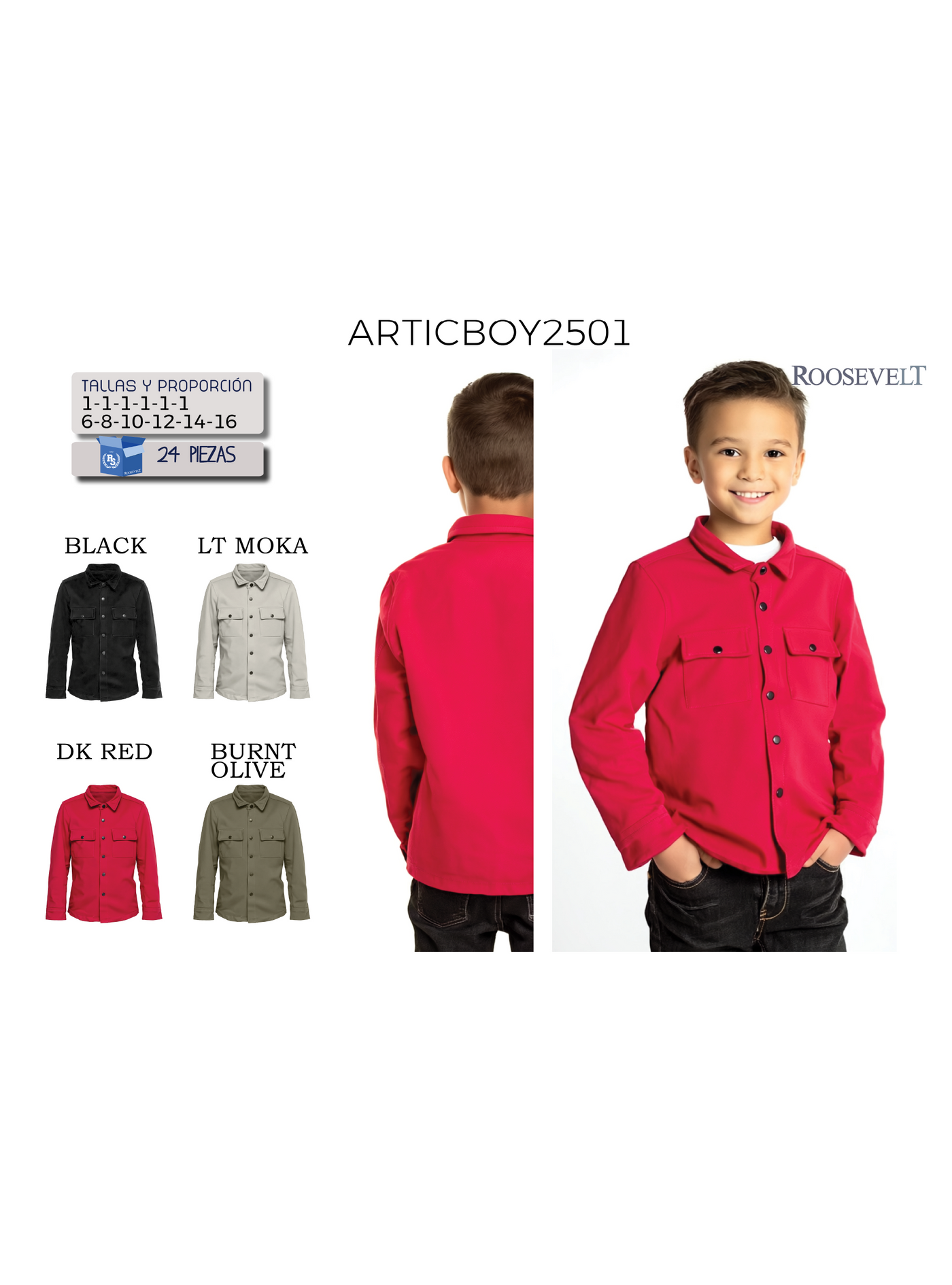 Chamarra ARTICBOY-LE2501